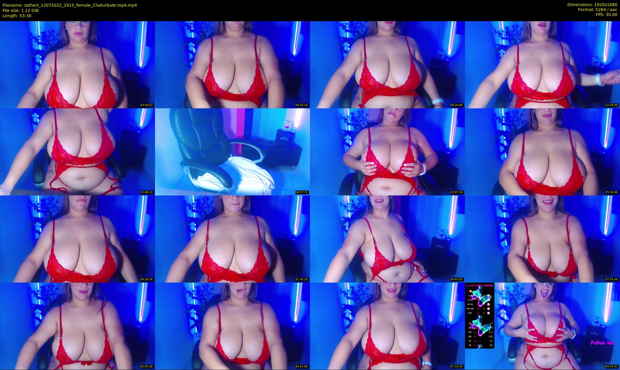 zathert — 54 minute Chaturbate female cam show recording, 1080p, Jul 12, 2022