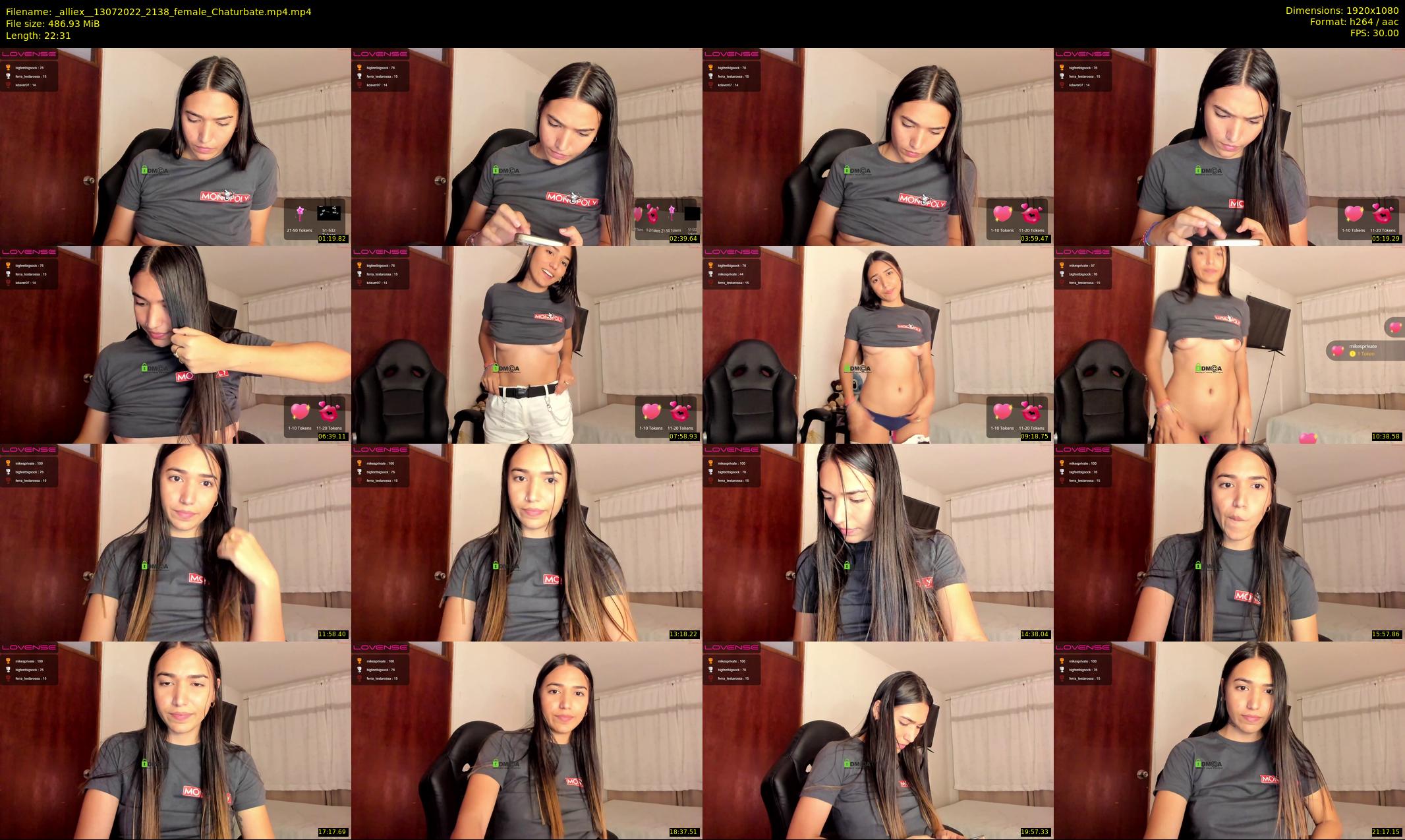 _alliex_ — 23 minute Chaturbate female cam show recording, 1080p, Jul 13, 2022
