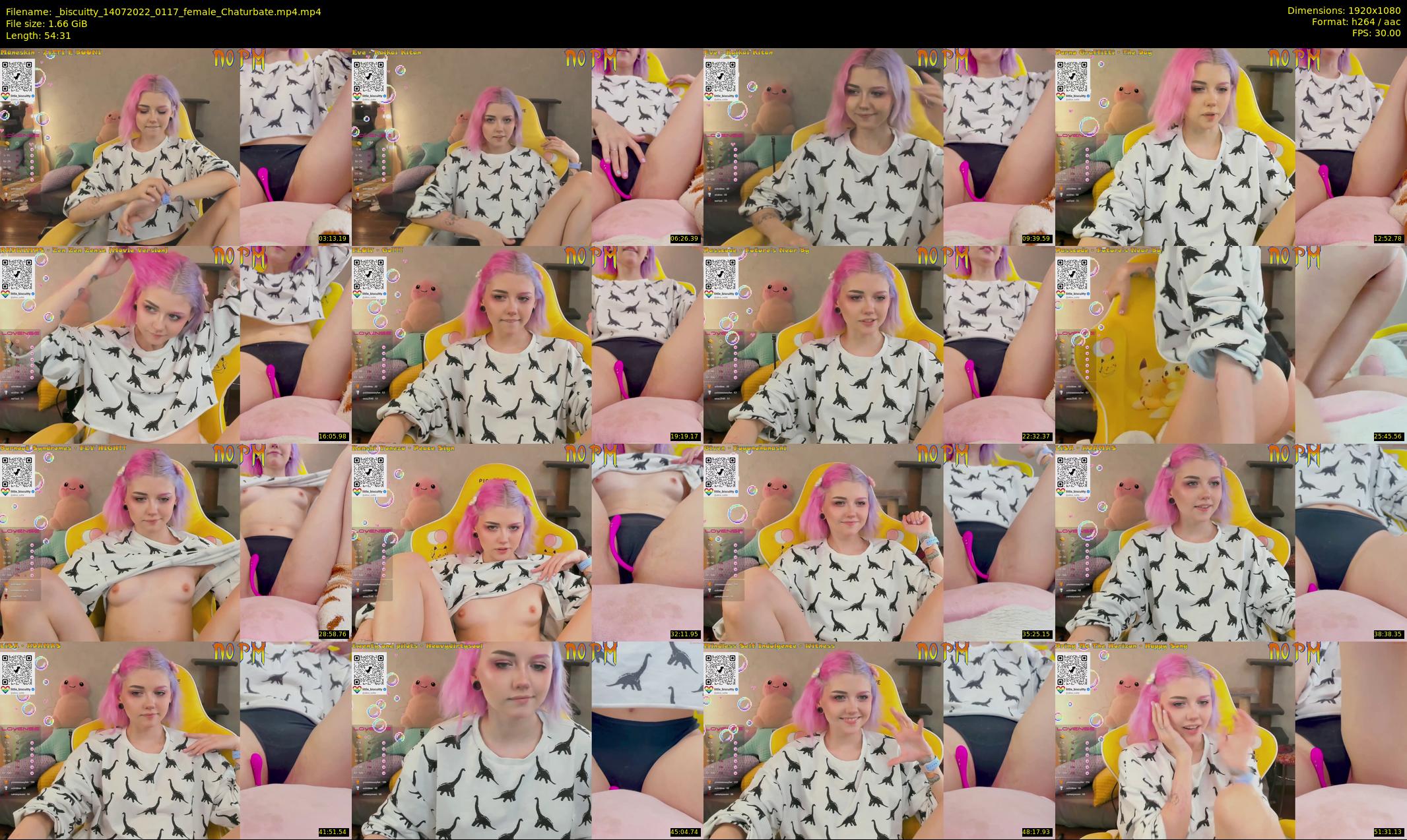 _biscuitty — 55 minute Chaturbate female cam show recording, 1080p, Jul 14, 2022