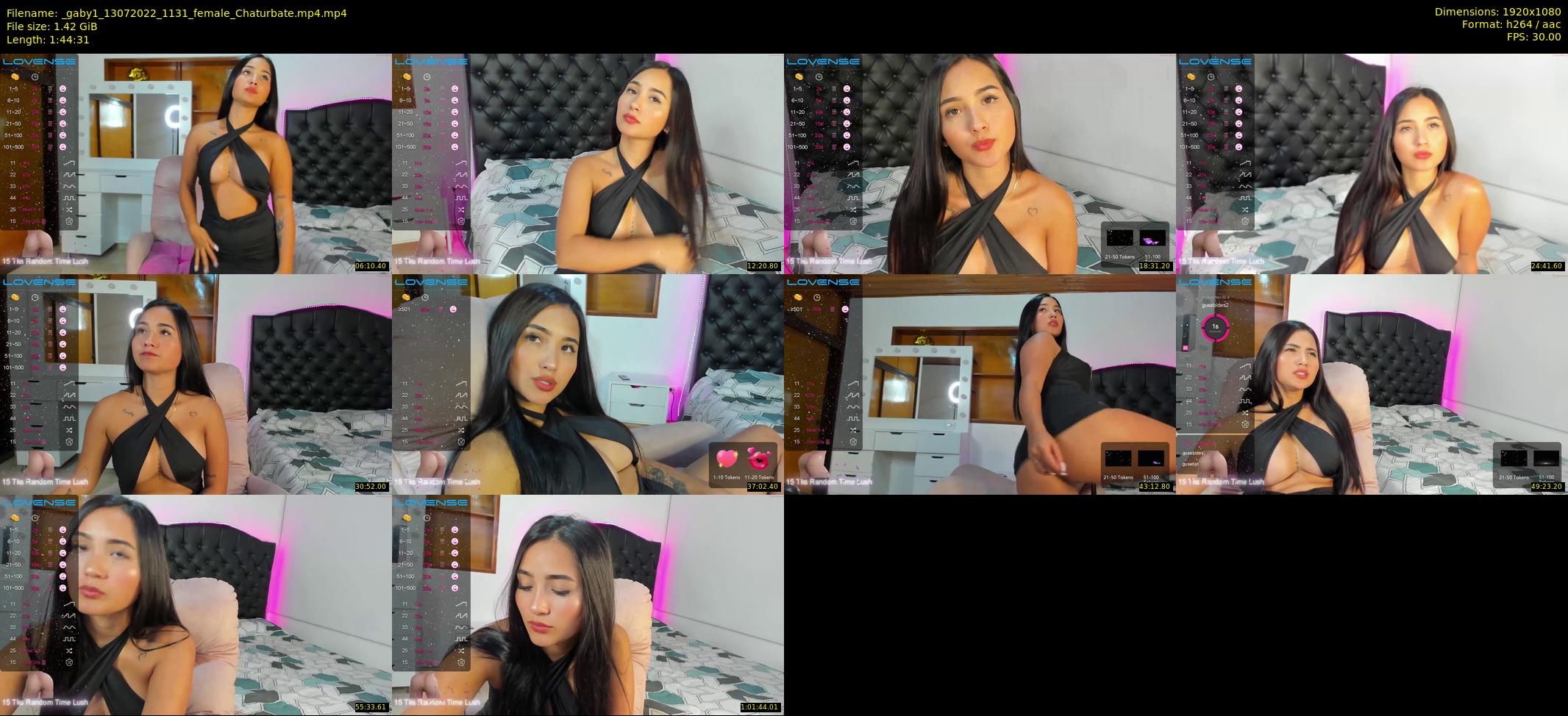 _gaby1 — 105 minute Chaturbate female cam show recording, 1080p, Jul 13, 2022
