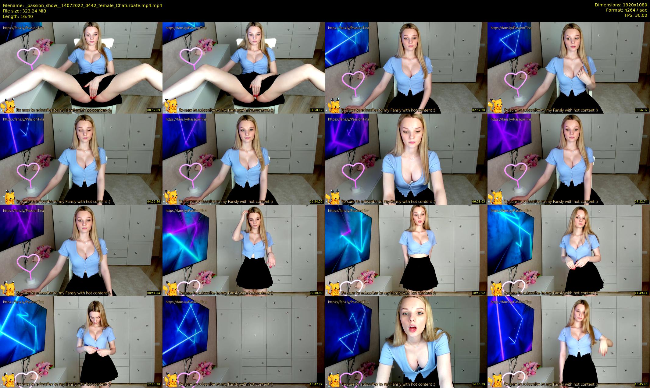 _passion_show_ — 17 minute Chaturbate couple cam show recording, 1080p, Jul 14, 2022