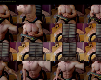 adam_muscle_ — 17 minute Chaturbate male cam show recording, 1080p, Jul 13, 2022