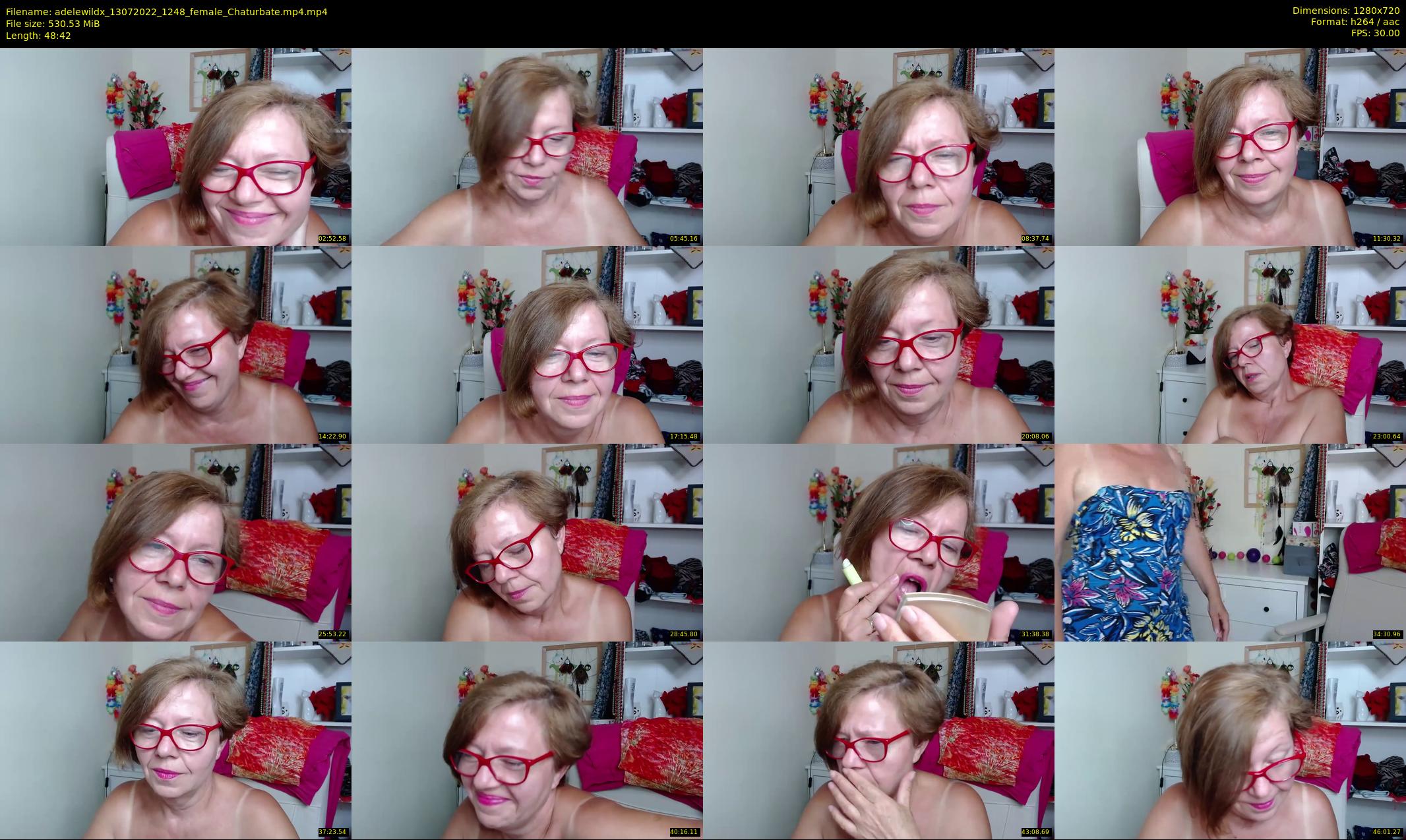 adelewildx — 49 minute Chaturbate female cam show recording, 720p, Jul 13, 2022
