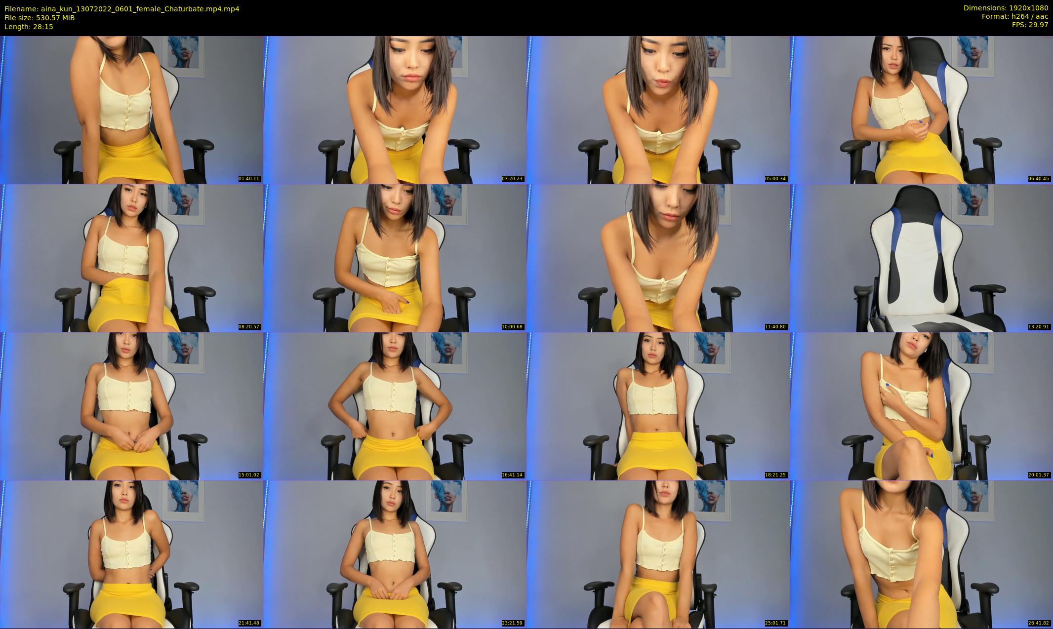 aina_kun — 29 minute Chaturbate female cam show recording, 1080p, Jul 13, 2022