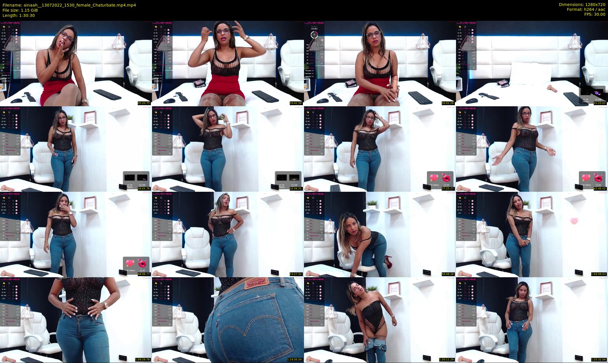 ainaah_ — 91 minute Chaturbate female cam show recording, 720p, Jul 13, 2022