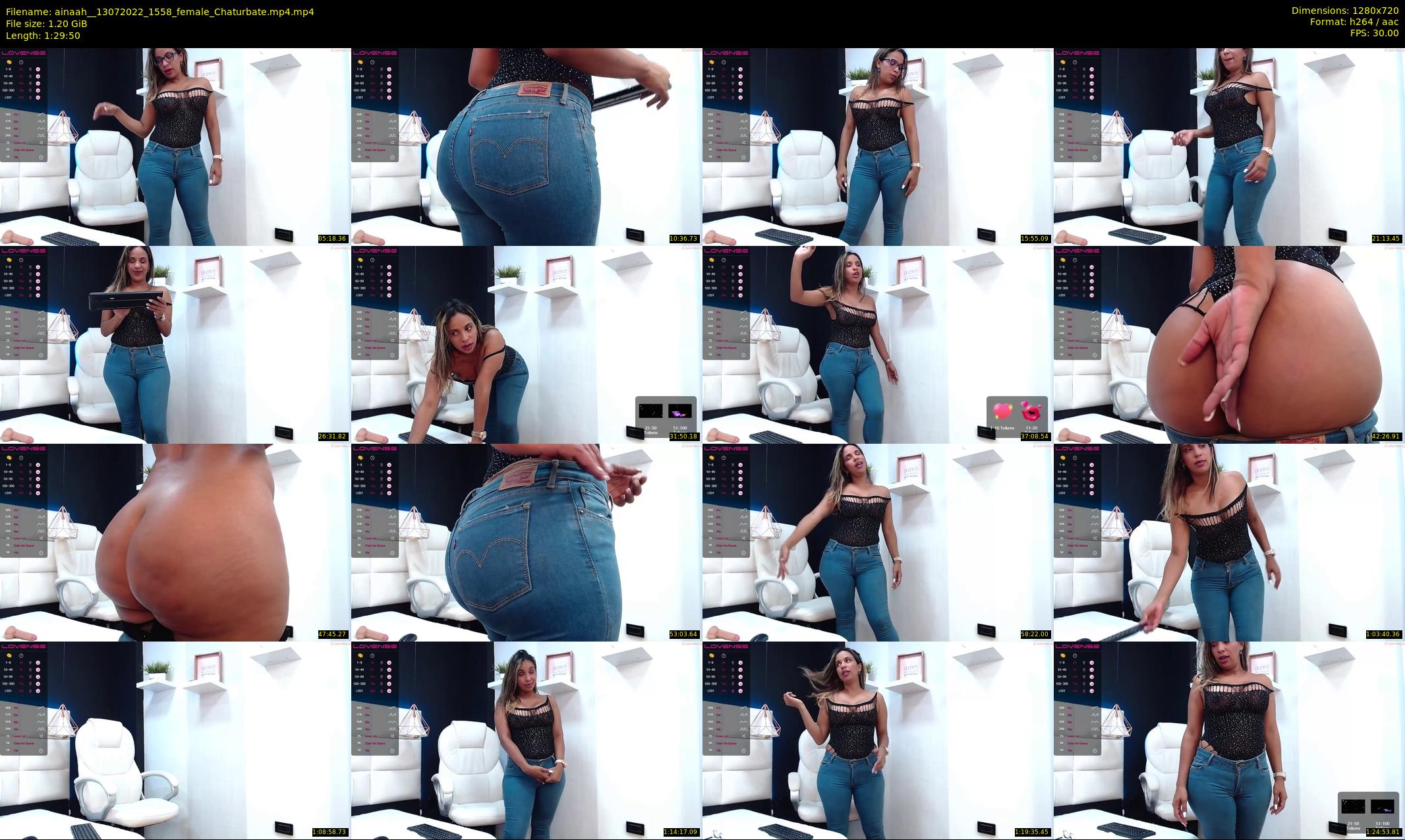 ainaah_ — 90 minute Chaturbate female cam show recording, 720p, Jul 13, 2022