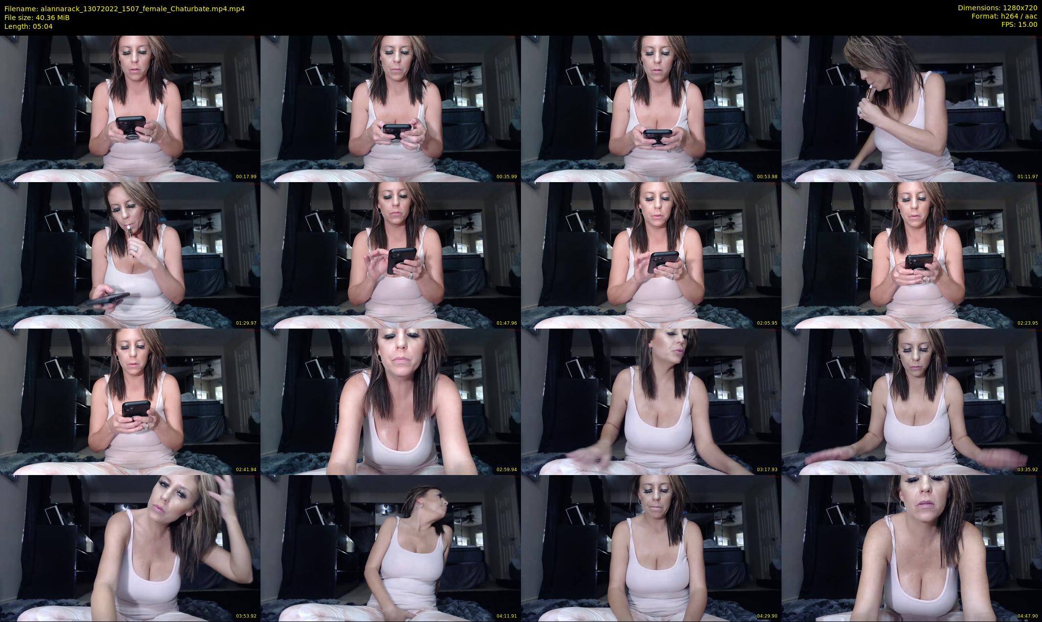 alannarack — 6 minute Chaturbate female cam show recording, 720p, Jul 13, 2022