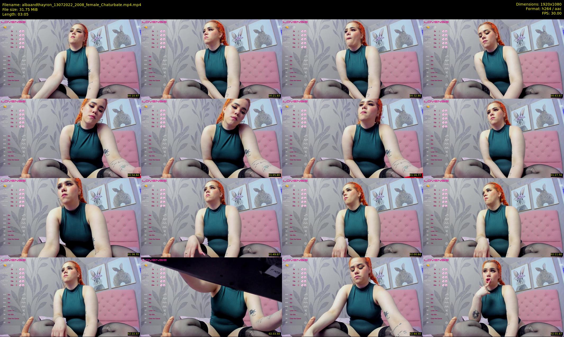 albaandthayron — 4 minute Chaturbate couple cam show recording, 1080p, Jul 13, 2022