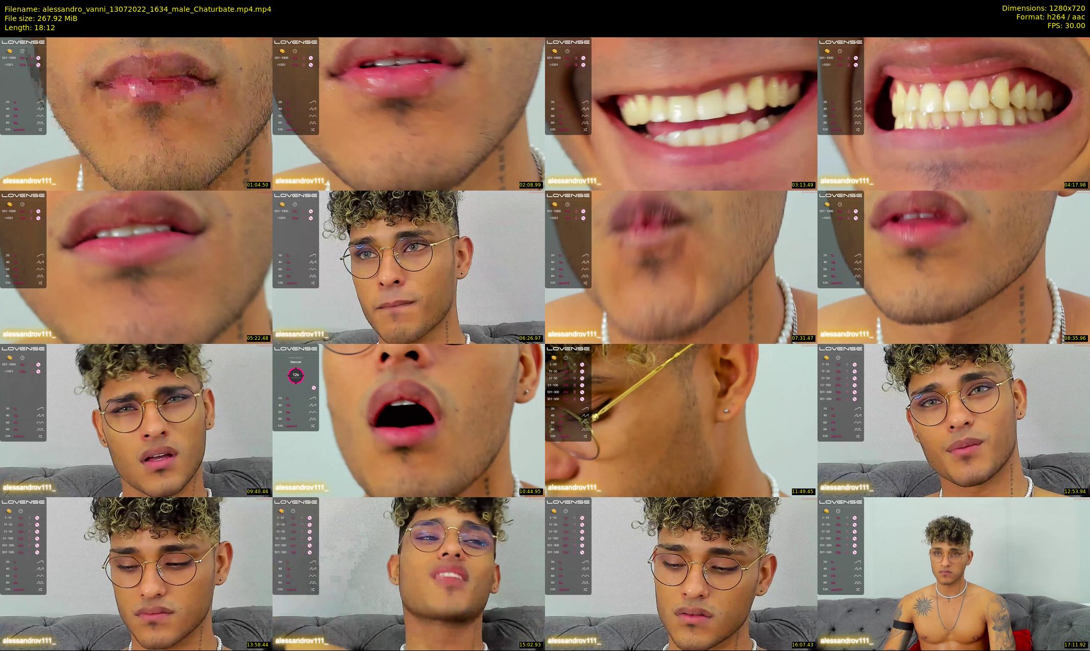 alessandro_vanni — 19 minute Chaturbate male cam show recording, 720p, Jul 13, 2022