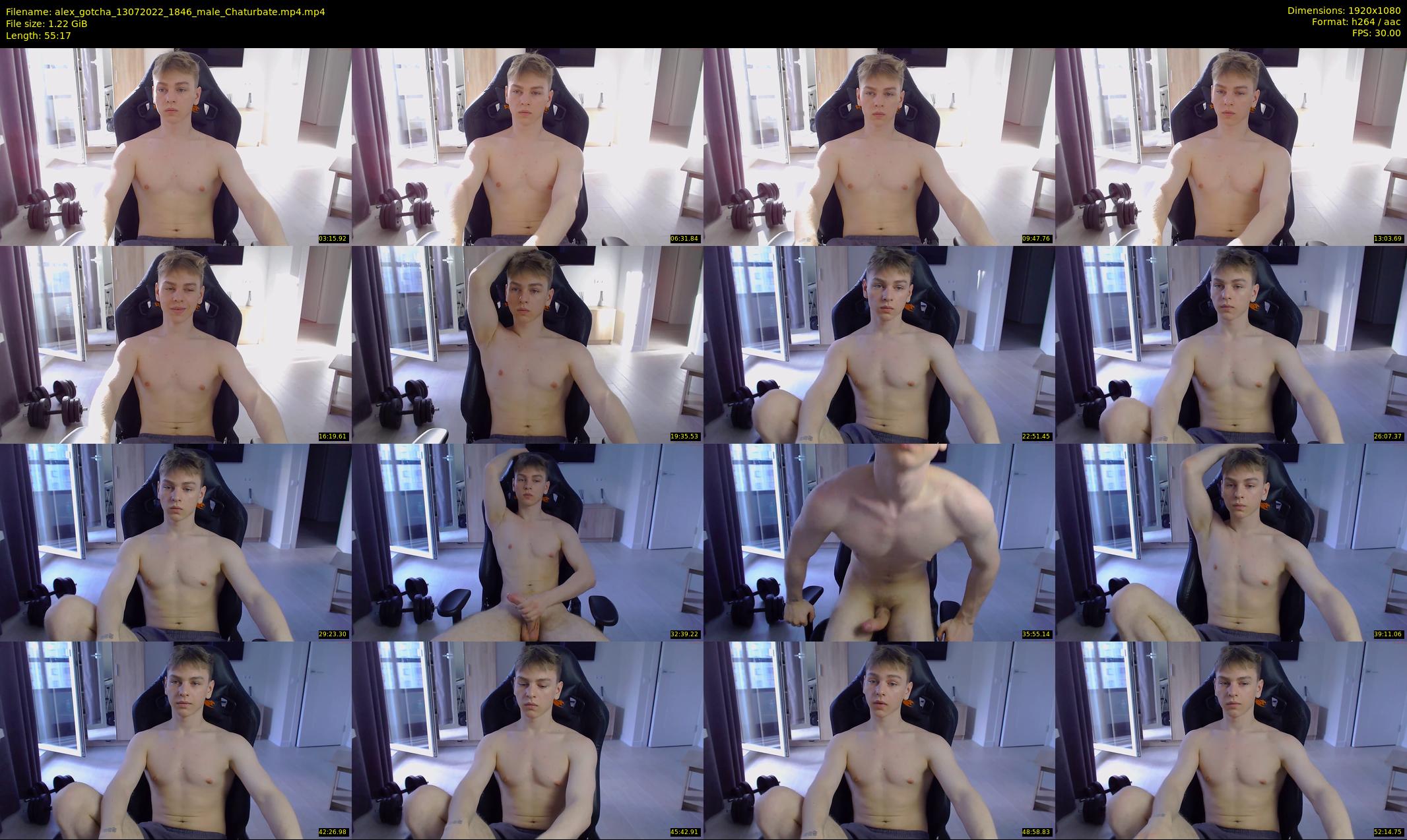 alex_gotcha — 56 minute Chaturbate male cam show recording, 1080p, Jul 13, 2022