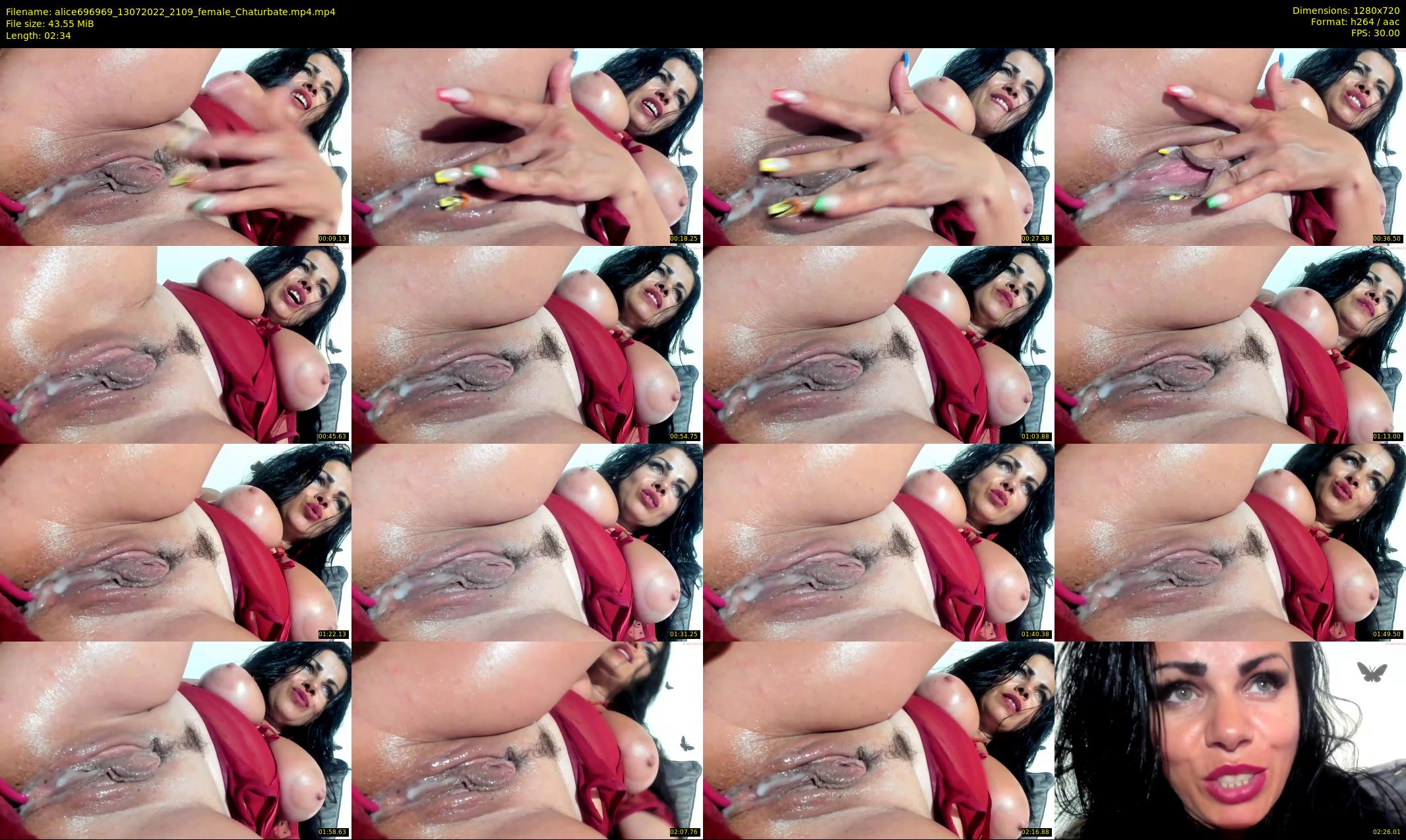 alice696969 — 3 minute Chaturbate female cam show recording, 720p, Jul 13, 2022