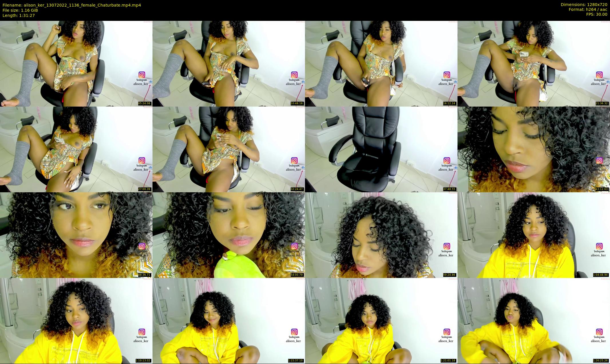 alison_ker — 92 minute Chaturbate female cam show recording, 720p, Jul 13, 2022