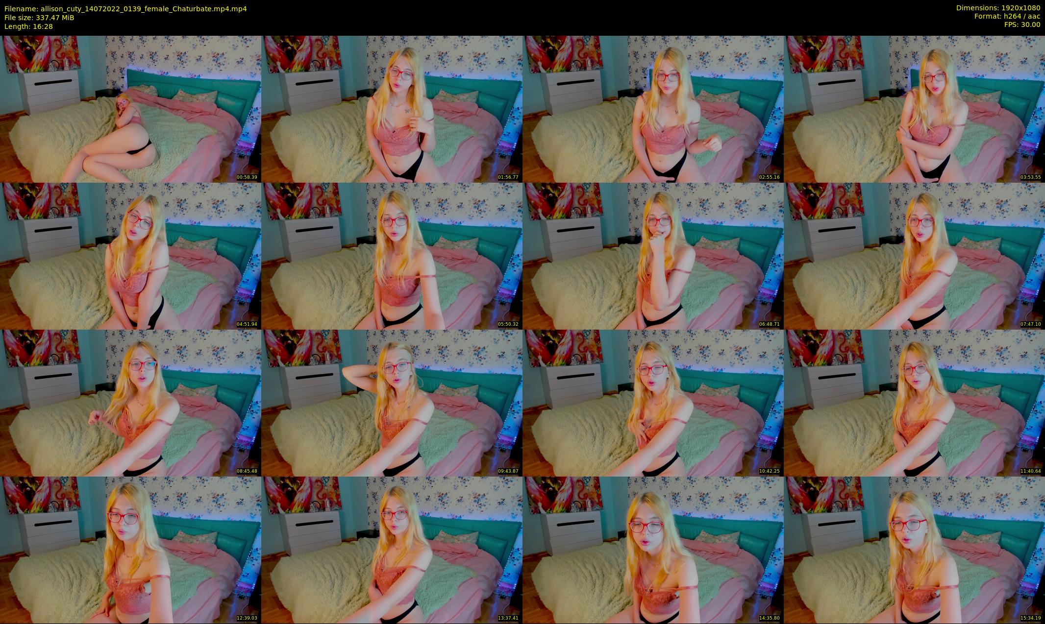 allison_cuty — 17 minute Chaturbate female cam show recording, 1080p, Jul 14, 2022