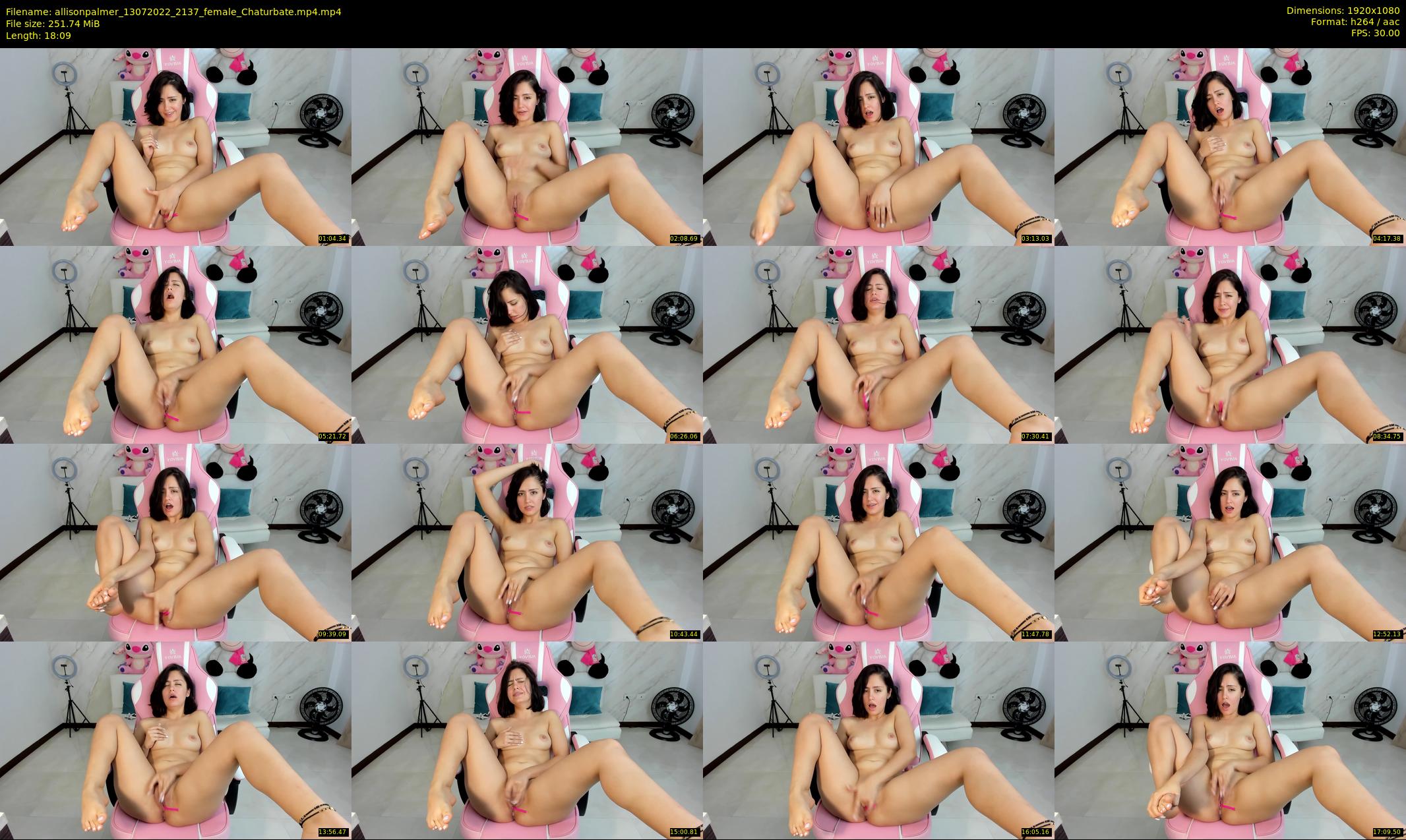 allisonpalmer — 19 minute Chaturbate female cam show recording, 1080p, Jul 13, 2022