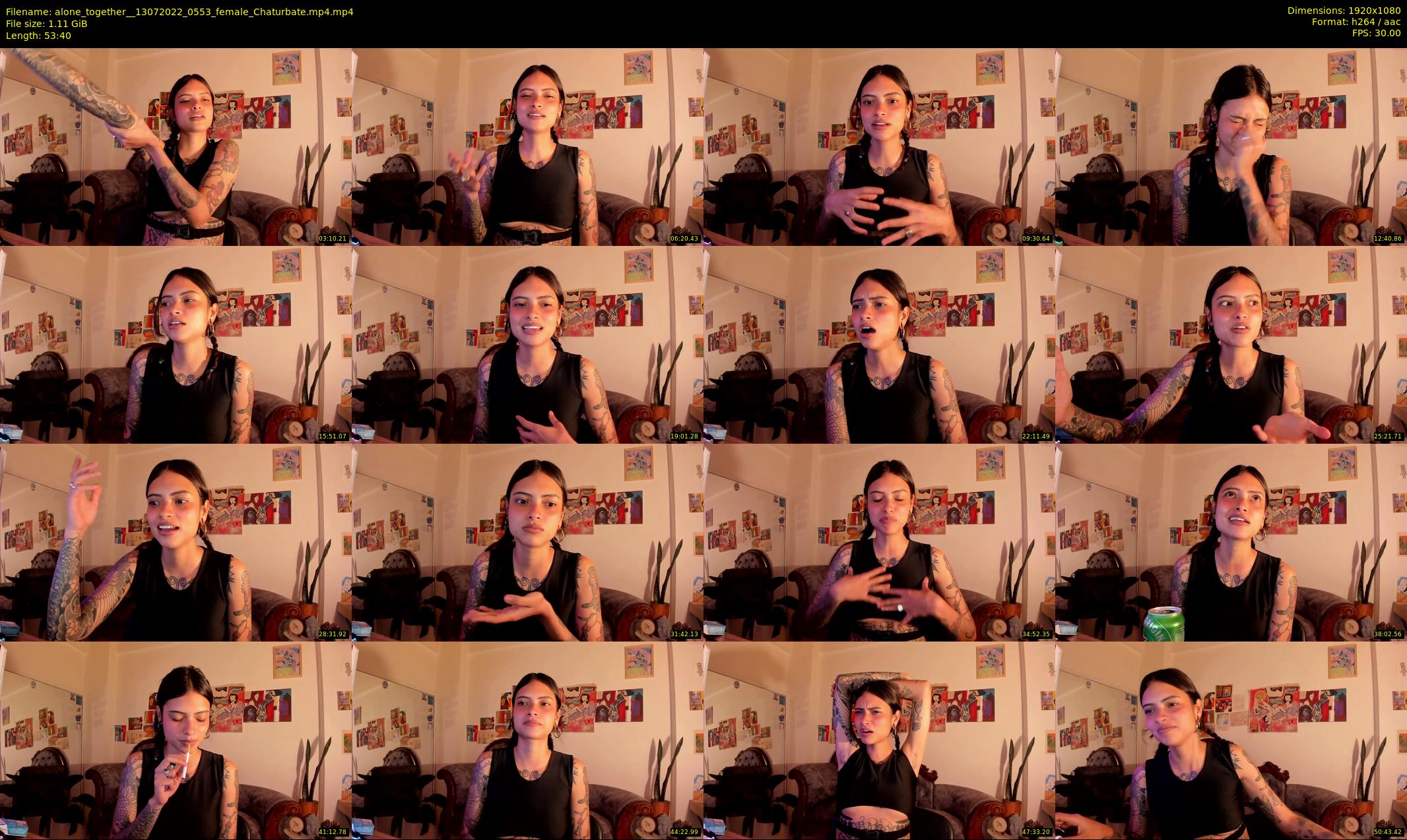 alone_together_ — 54 minute Chaturbate female cam show recording, 1080p, Jul 13, 2022