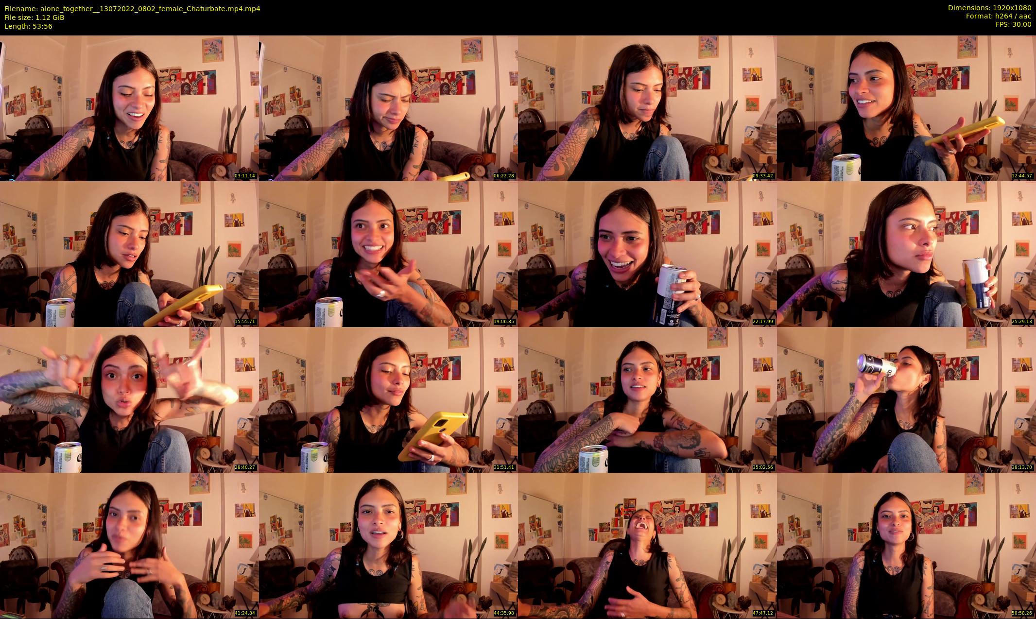 alone_together_ — 54 minute Chaturbate female cam show recording, 1080p, Jul 13, 2022