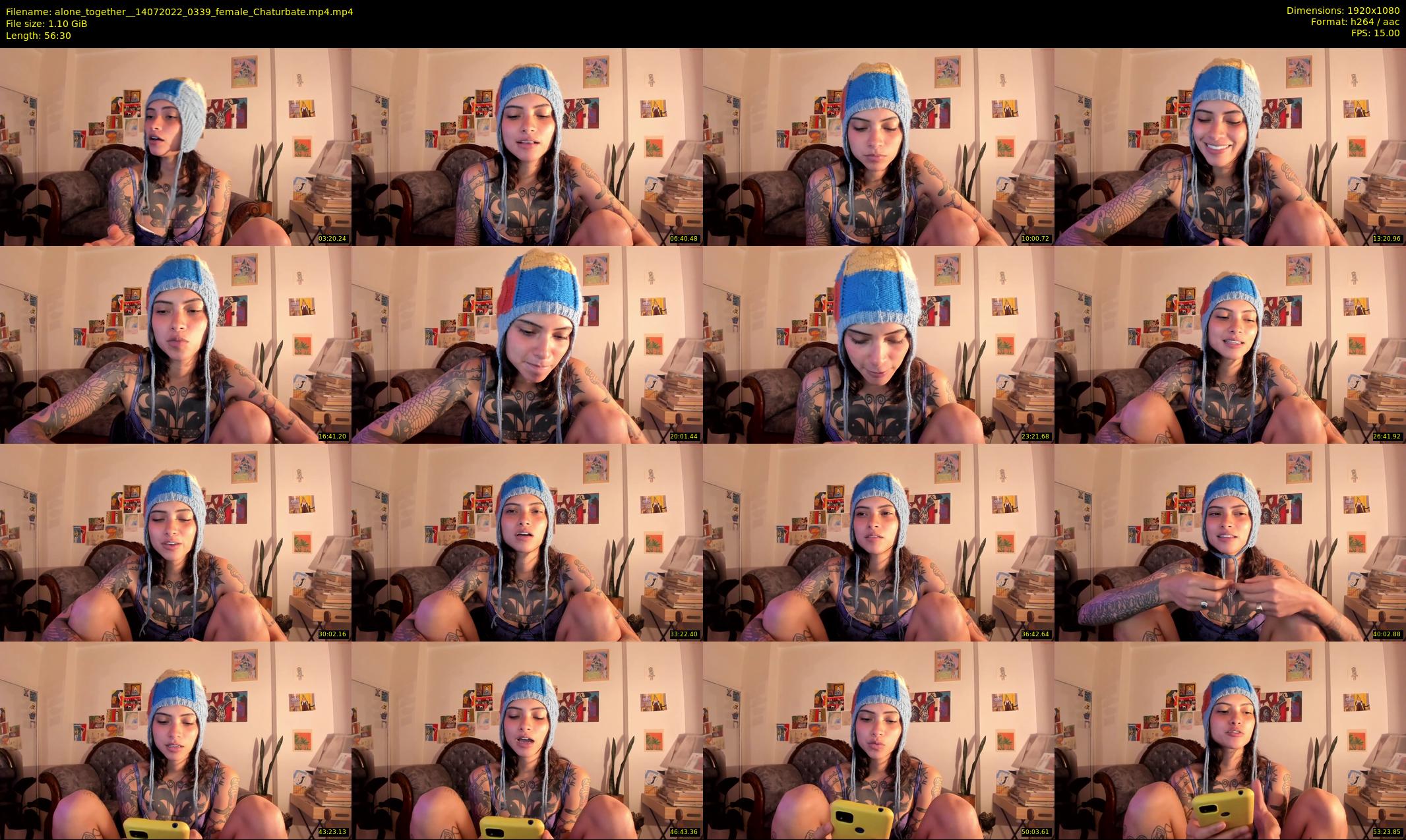 alone_together_ — 57 minute Chaturbate female cam show recording, 1080p, Jul 14, 2022