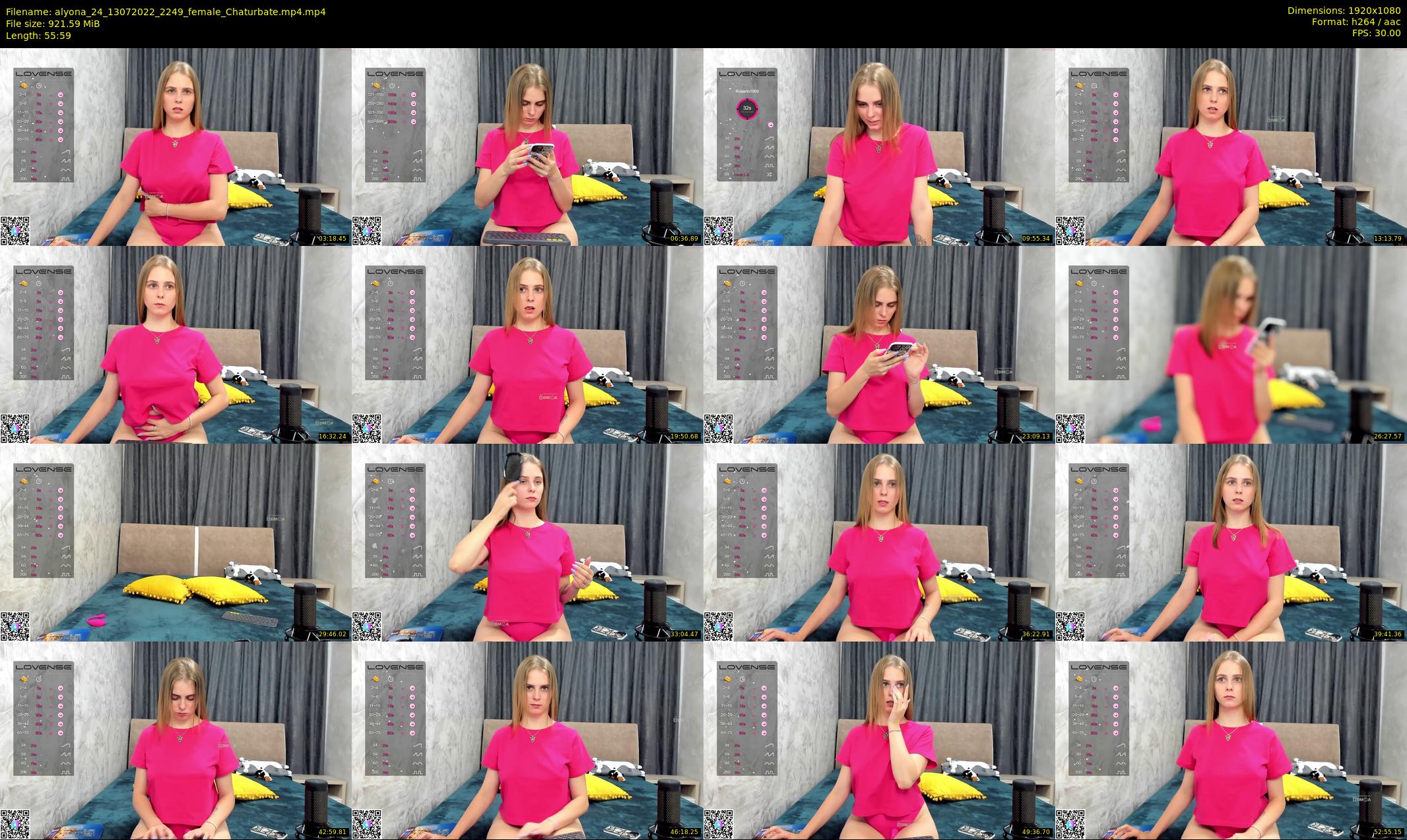 alyona_24 — 56 minute Chaturbate female cam show recording, 1080p, Jul 13, 2022