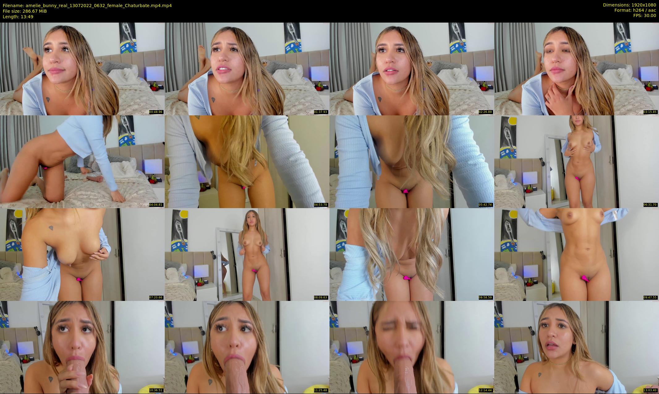amelie_bunny_real — 14 minute Chaturbate female cam show recording, 1080p, Jul 13, 2022