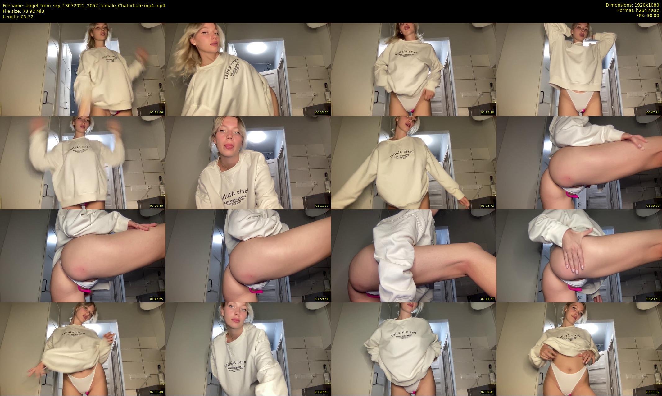 angel_from_sky — 4 minute Chaturbate female cam show recording, 1080p, Jul 13, 2022
