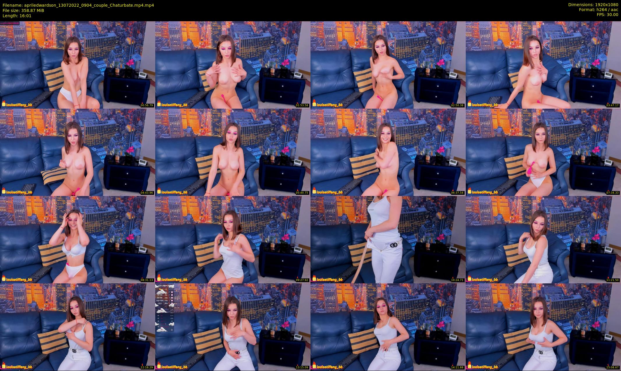 apriledwardson — 17 minute Chaturbate couple cam show recording, 1080p, Jul 13, 2022