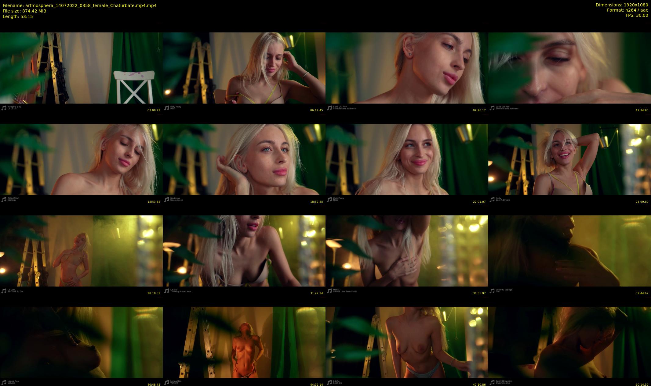 artmosphera — 54 minute Chaturbate female cam show recording, 1080p, Jul 14, 2022