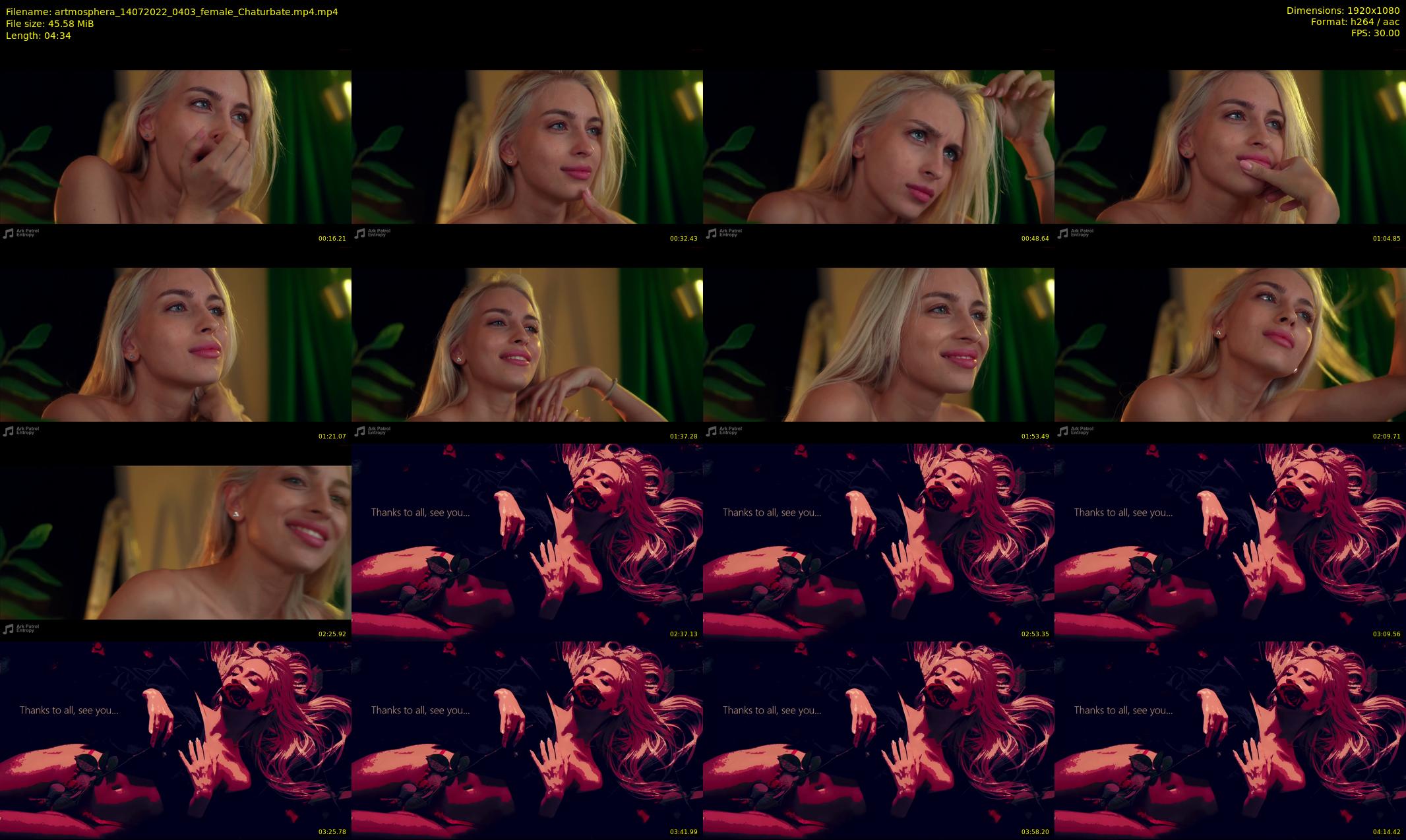 artmosphera — 5 minute Chaturbate female cam show recording, 1080p, Jul 14, 2022