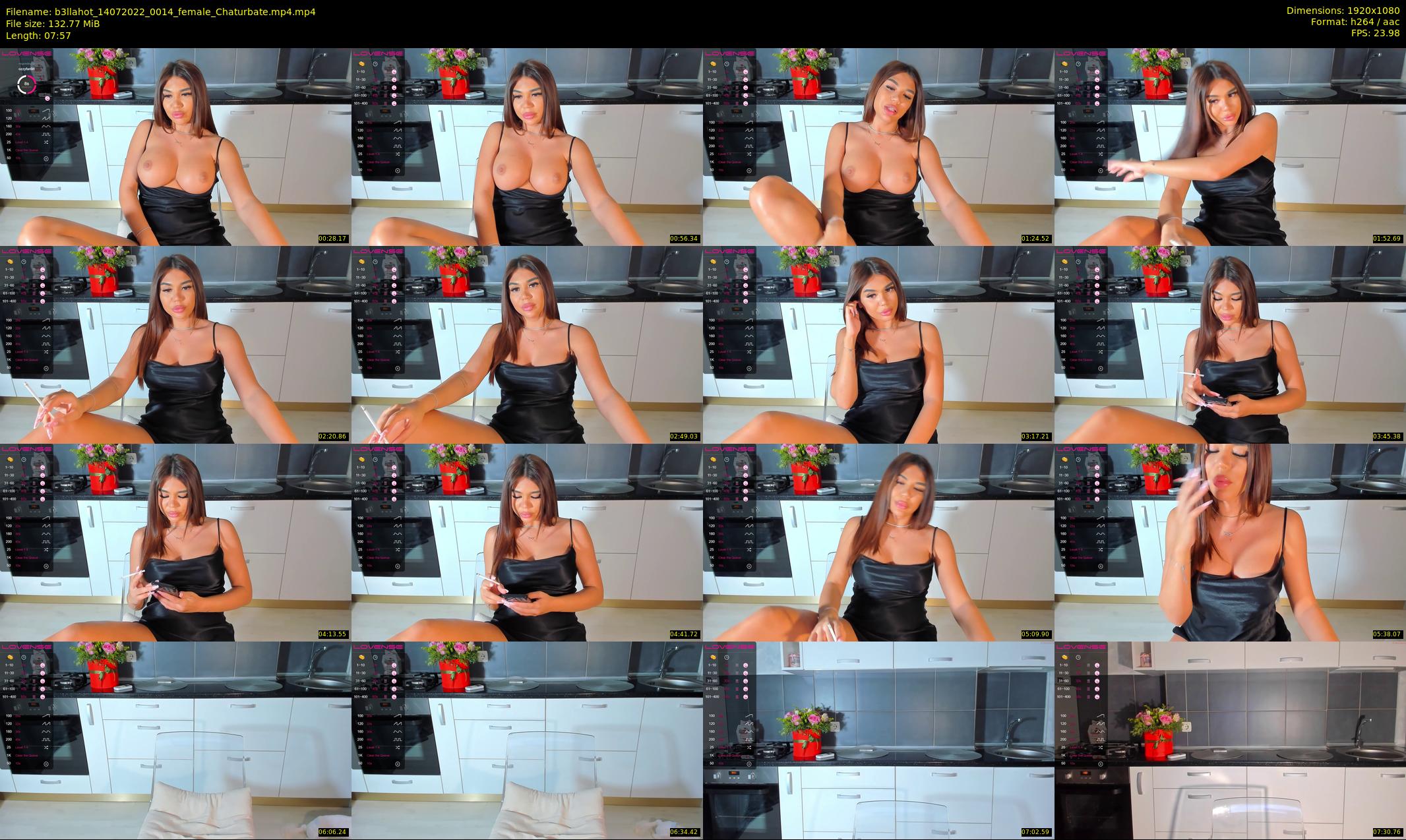 b3llahot — 8 minute Chaturbate female cam show recording, 1080p, Jul 14, 2022