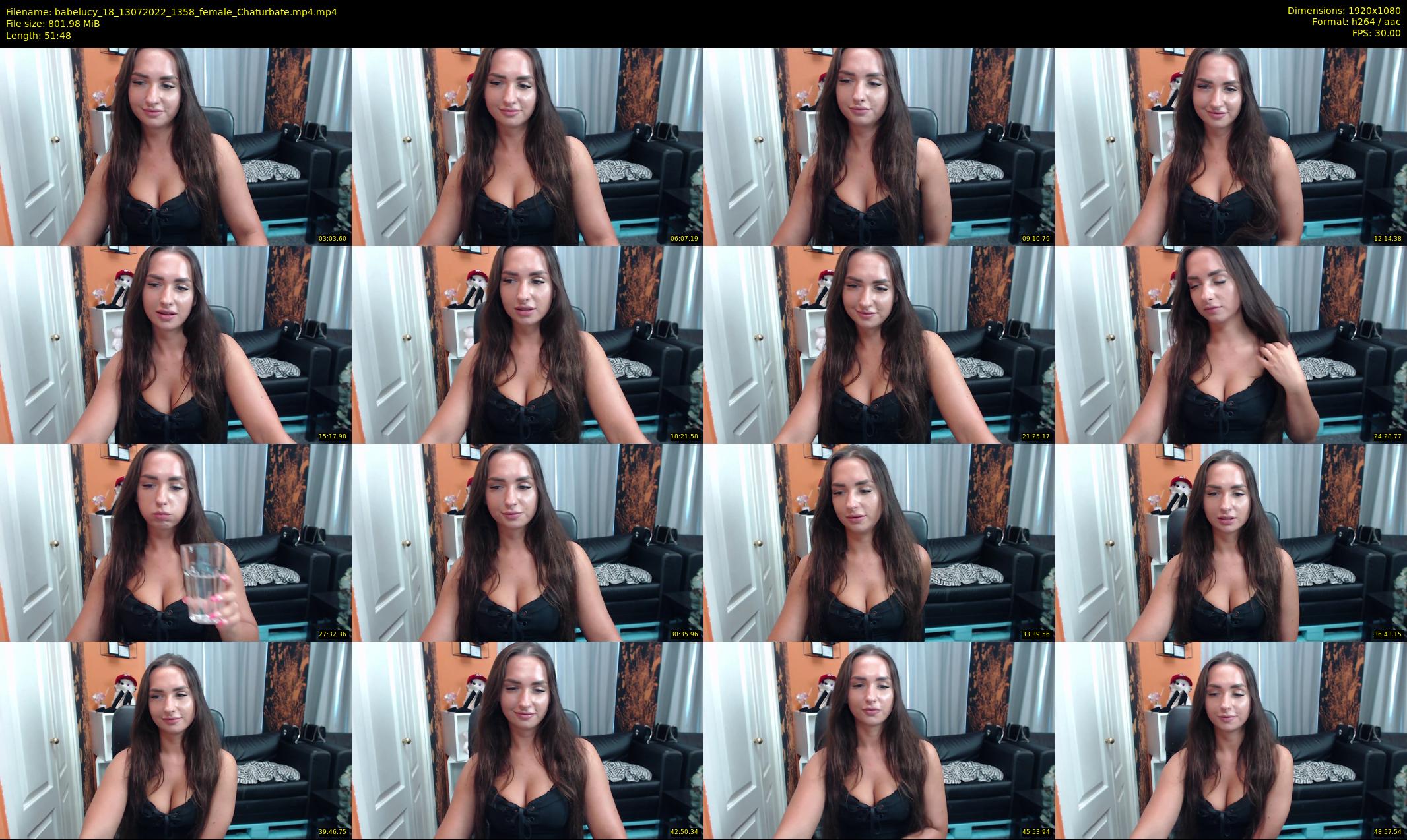 babelucy_18 — 52 minute Chaturbate female cam show recording, 1080p, Jul 13, 2022