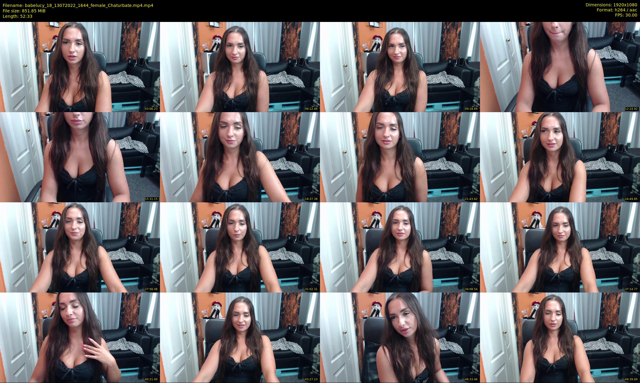 babelucy_18 — 53 minute Chaturbate female cam show recording, 1080p, Jul 13, 2022