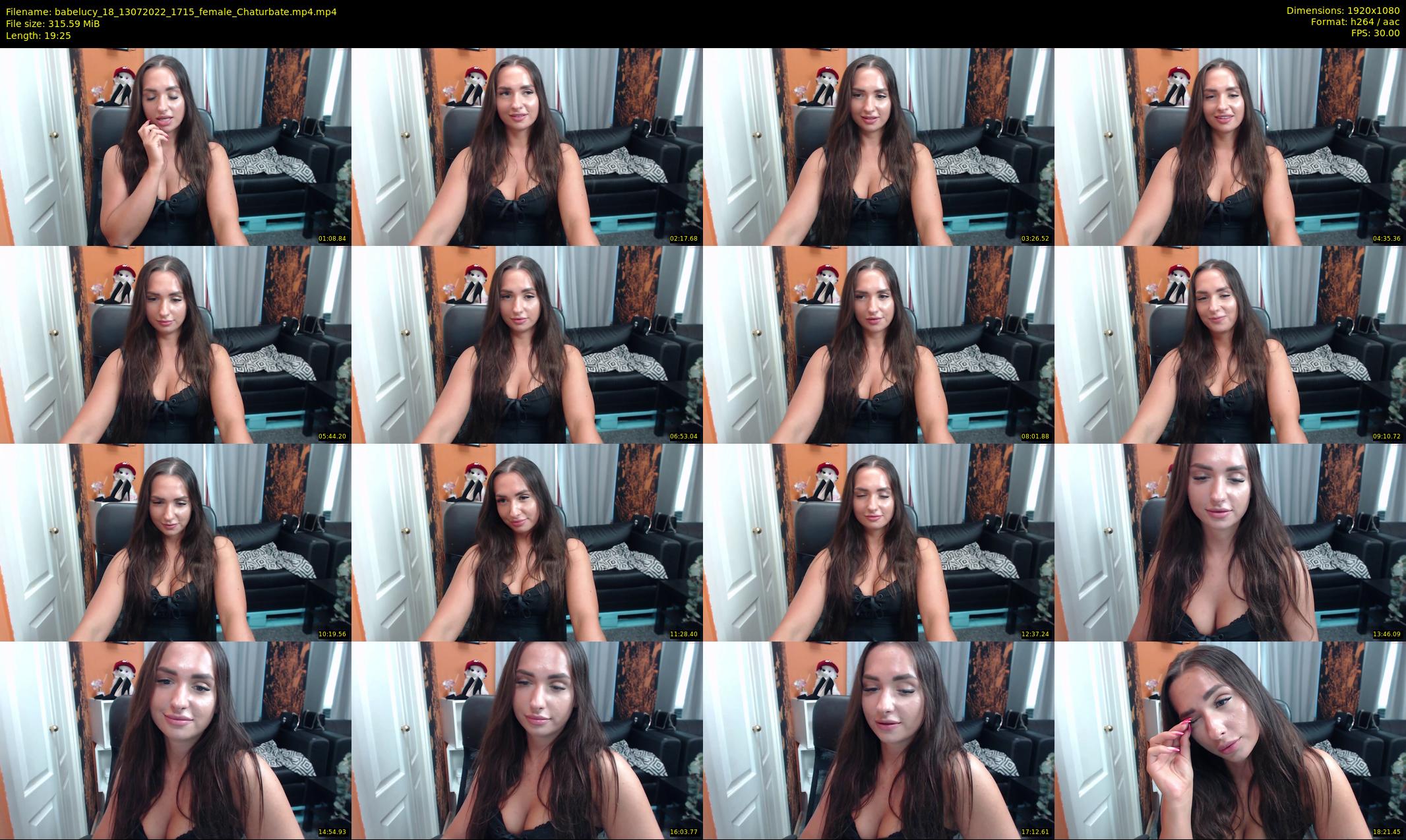 babelucy_18 — 20 minute Chaturbate female cam show recording, 1080p, Jul 13, 2022