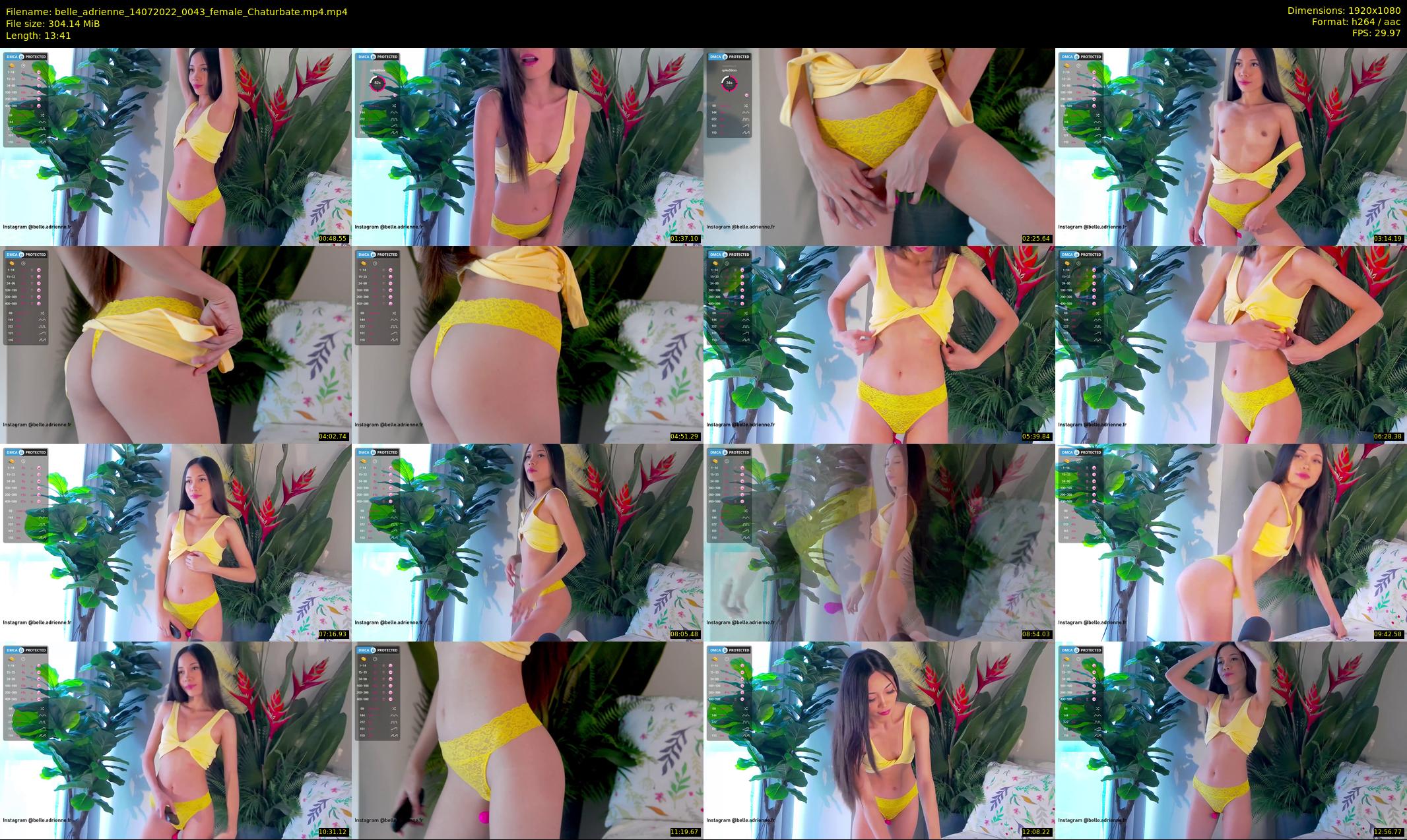 belle_adrienne — 14 minute Chaturbate couple cam show recording, 1080p, Jul 14, 2022