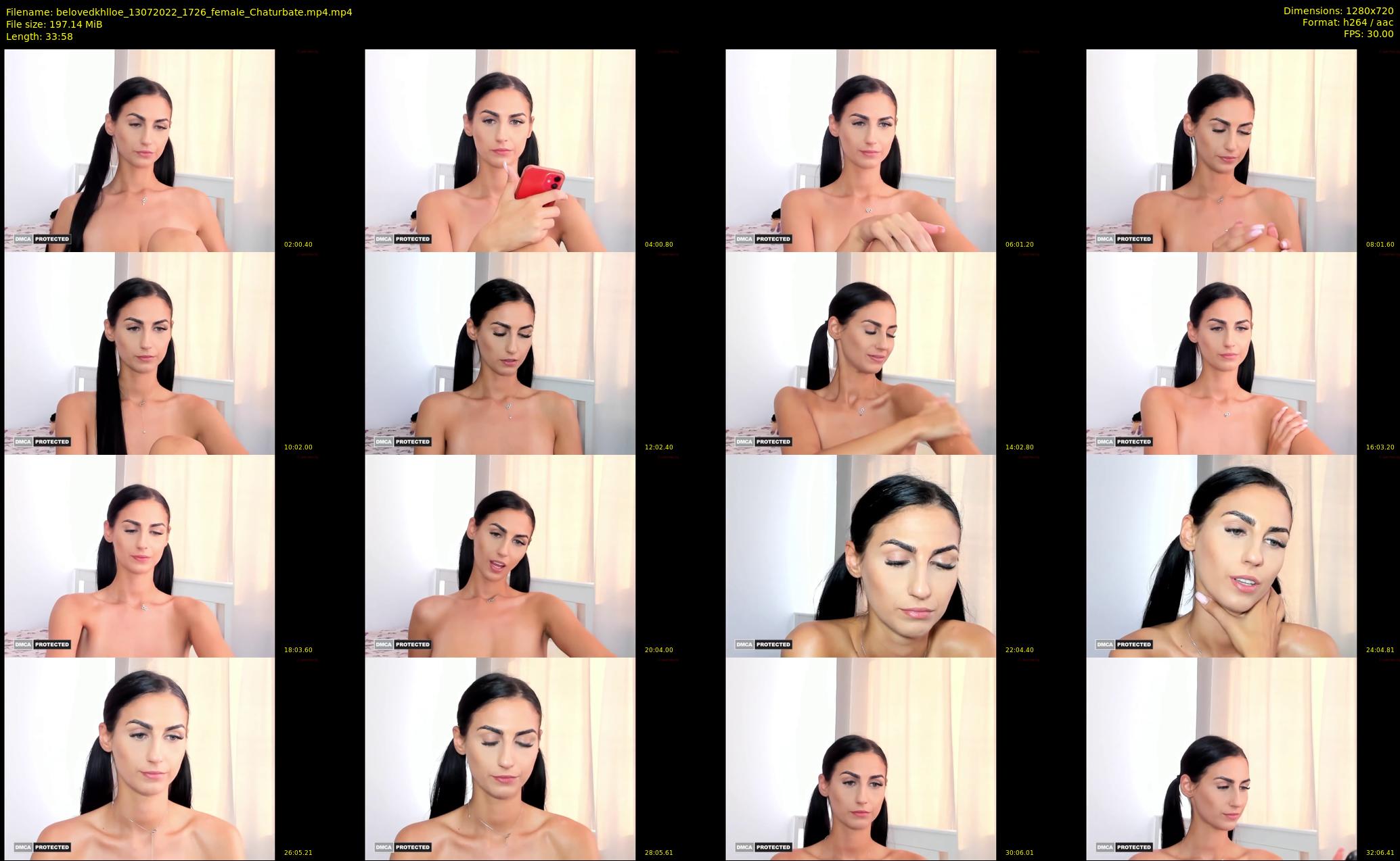 belovedkhlloe — 34 minute Chaturbate female cam show recording, 720p, Jul 13, 2022