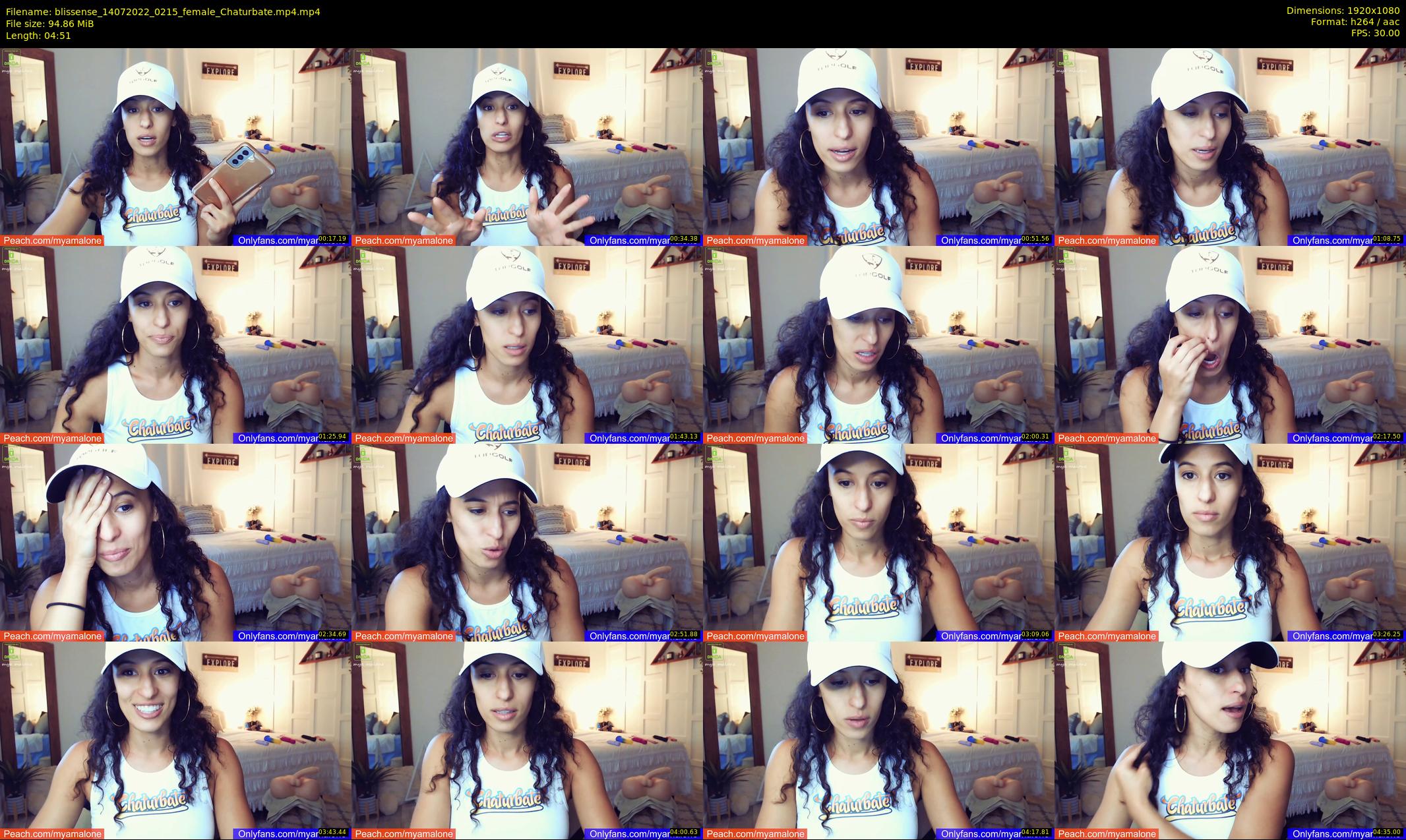 blissense — 5 minute Chaturbate female cam show recording, 1080p, Jul 14, 2022