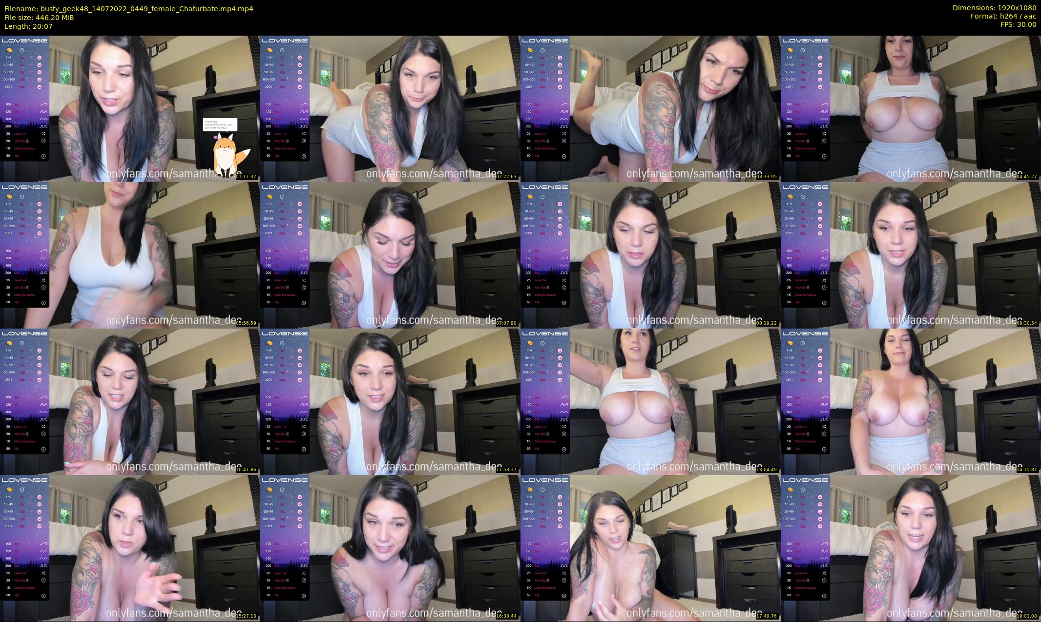 busty_geek48 — 21 minute Chaturbate female cam show recording, 1080p, Jul 14, 2022