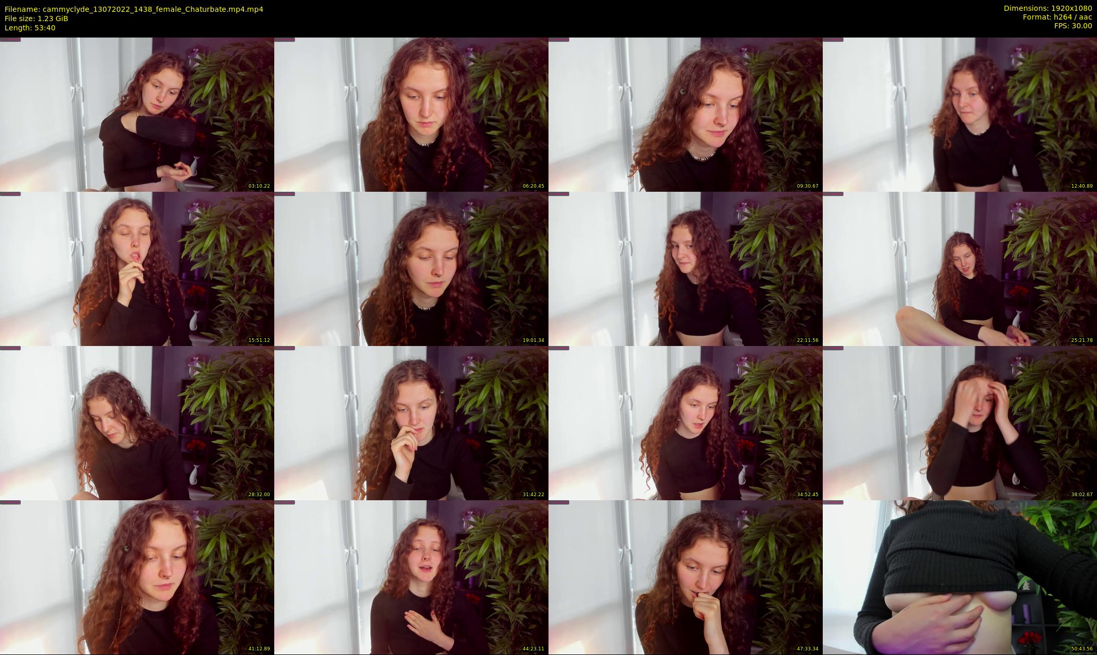 cammyclyde — 54 minute Chaturbate female cam show recording, 1080p, Jul 13, 2022