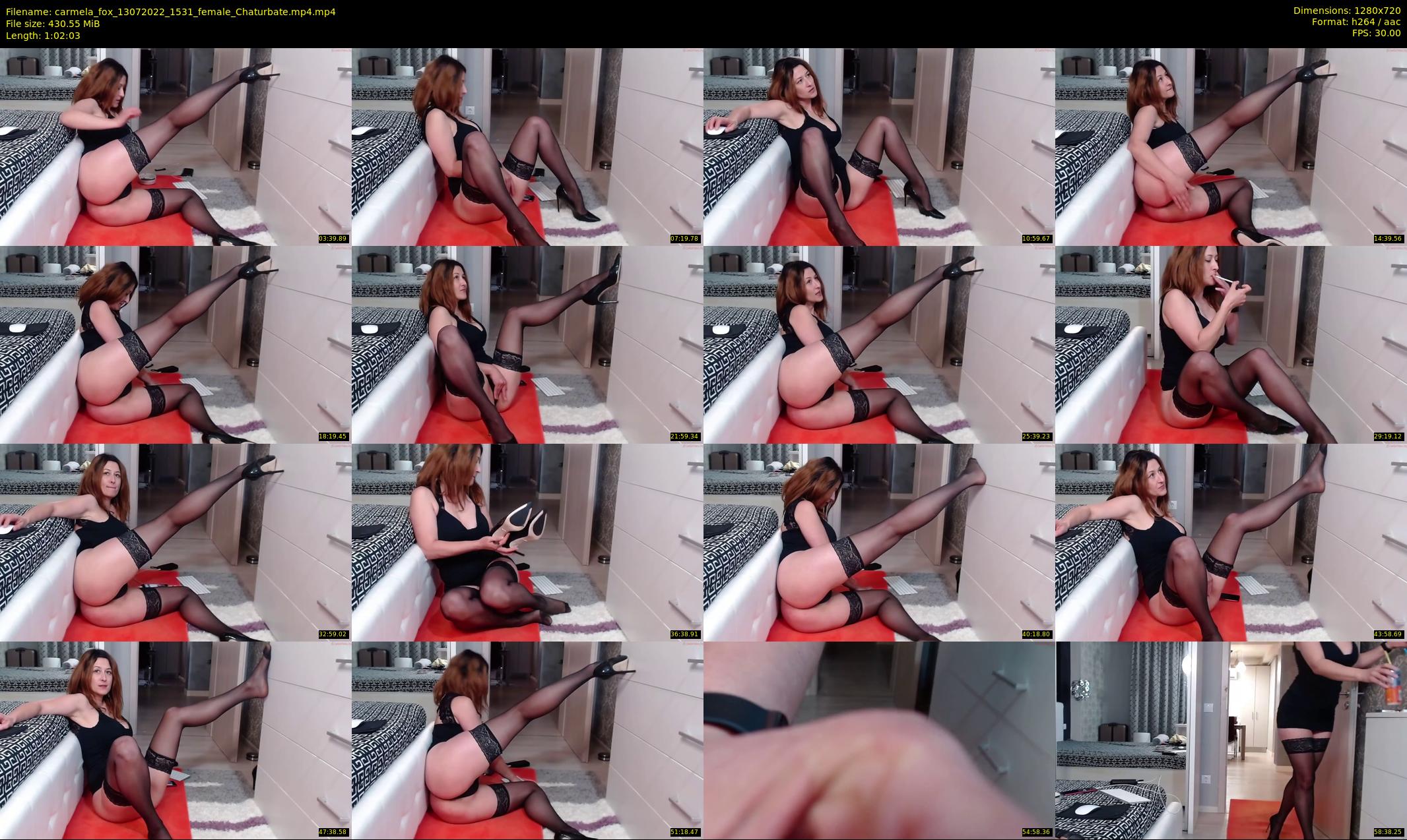 carmela_fox — 63 minute Chaturbate female cam show recording, 720p, Jul 13, 2022