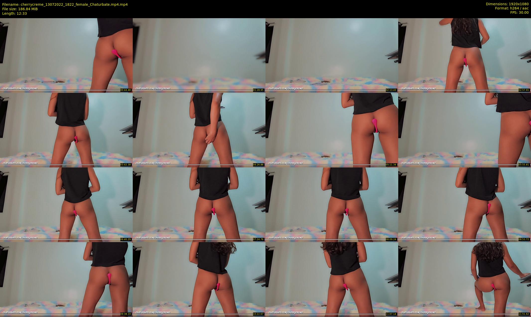 cherrycreme — 13 minute Chaturbate female cam show recording, 1080p, Jul 13, 2022