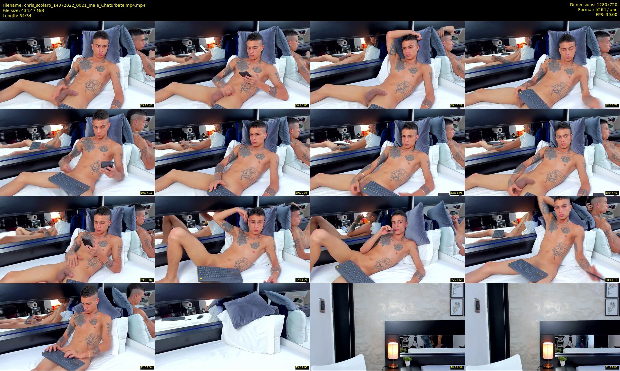 chris_scolaro — 55 minute Chaturbate male cam show recording, 720p, Jul 14, 2022