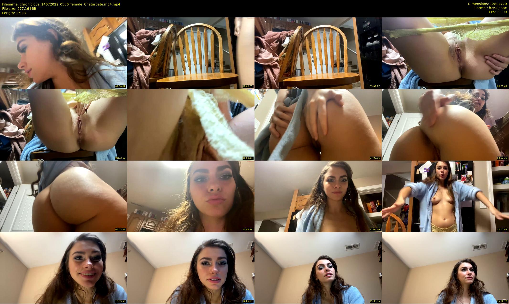 chroniclove — 18 minute Chaturbate female cam show recording, 720p, Jul 14, 2022