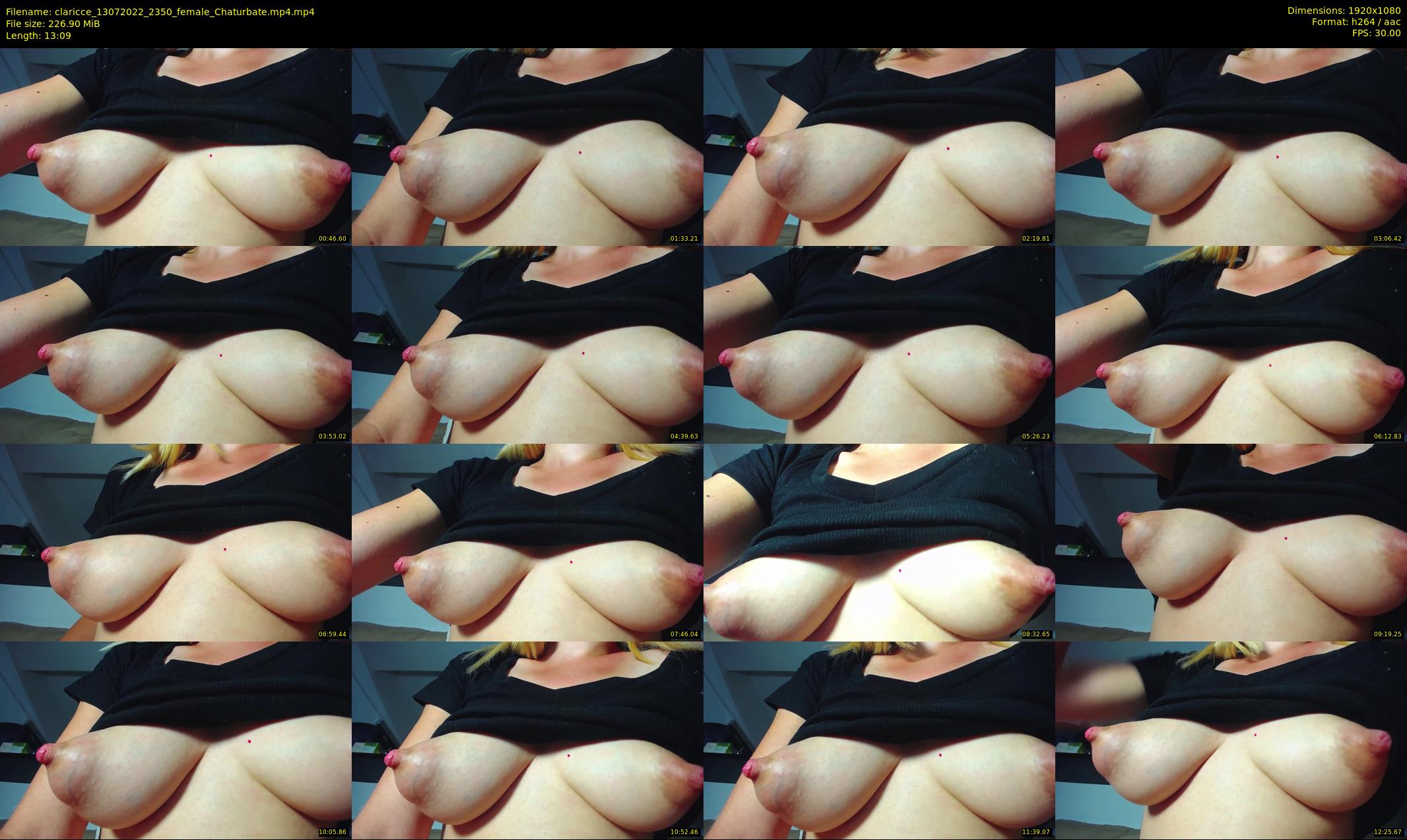 claricce — 14 minute Chaturbate female cam show recording, 1080p, Jul 13, 2022