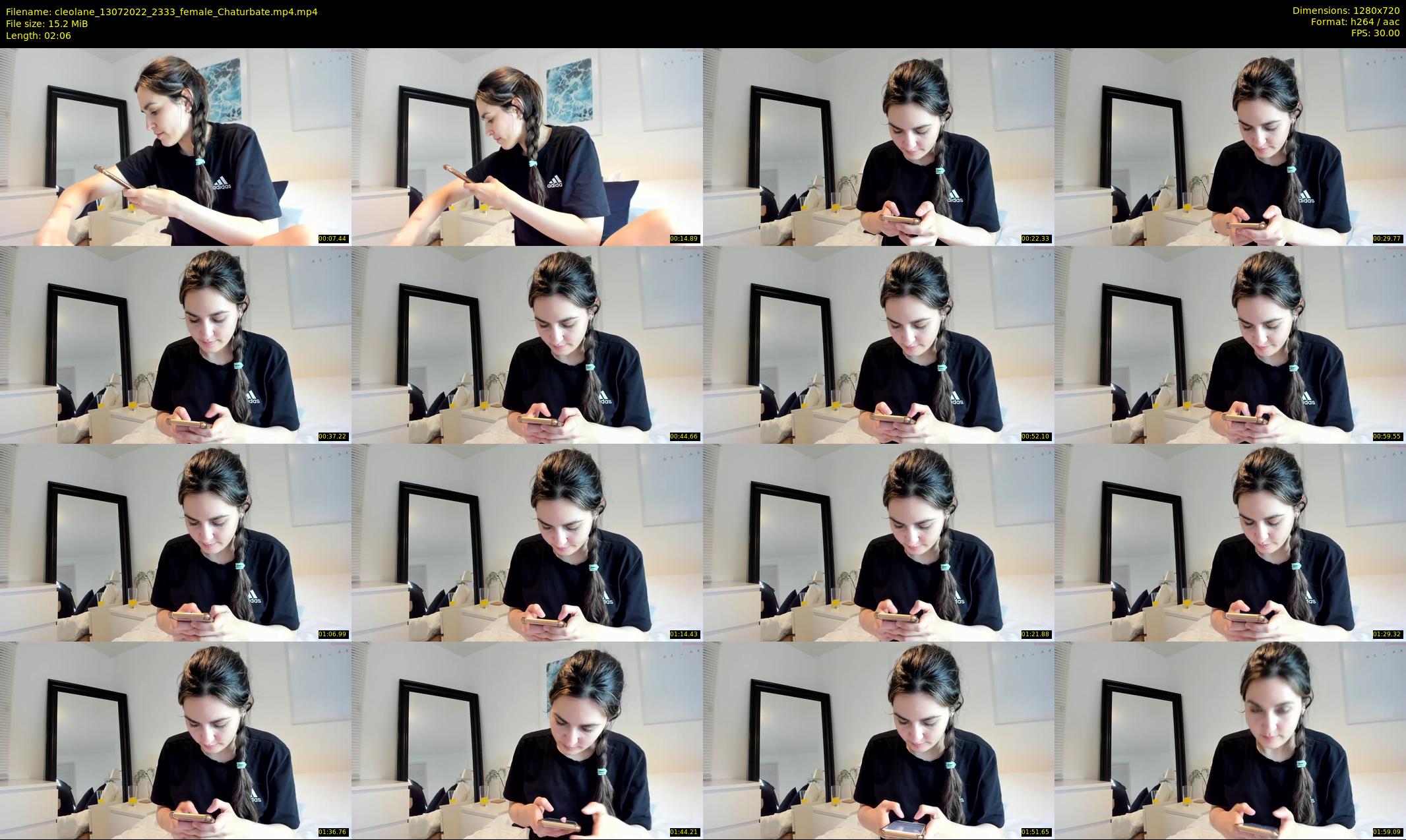cleolane — 3 minute Chaturbate female cam show recording, 720p, Jul 13, 2022