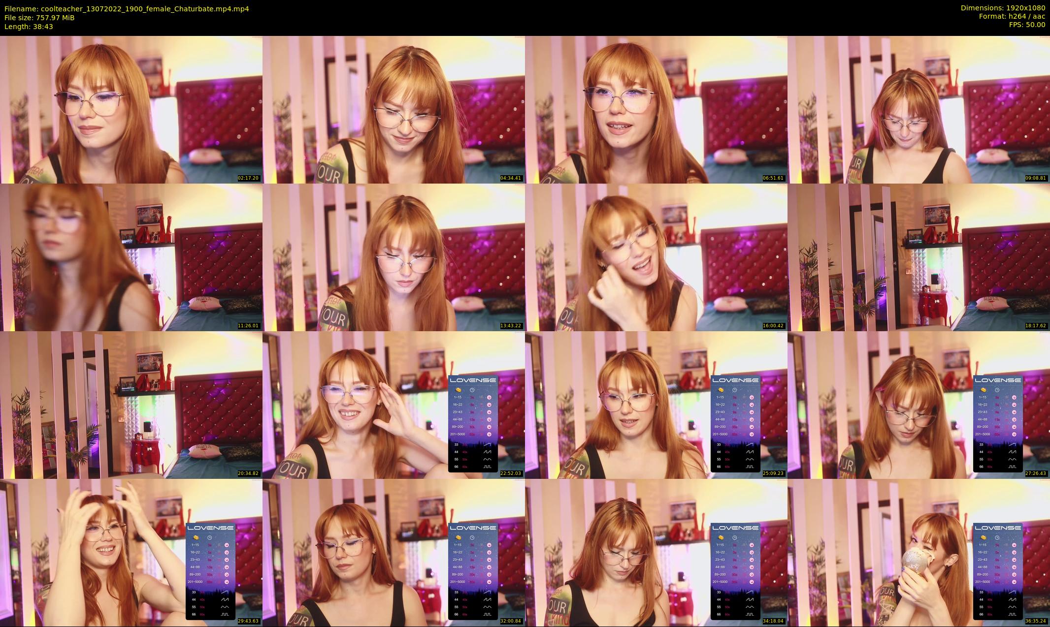 coolteacher — 39 minute Chaturbate female cam show recording, 1080p, Jul 13, 2022