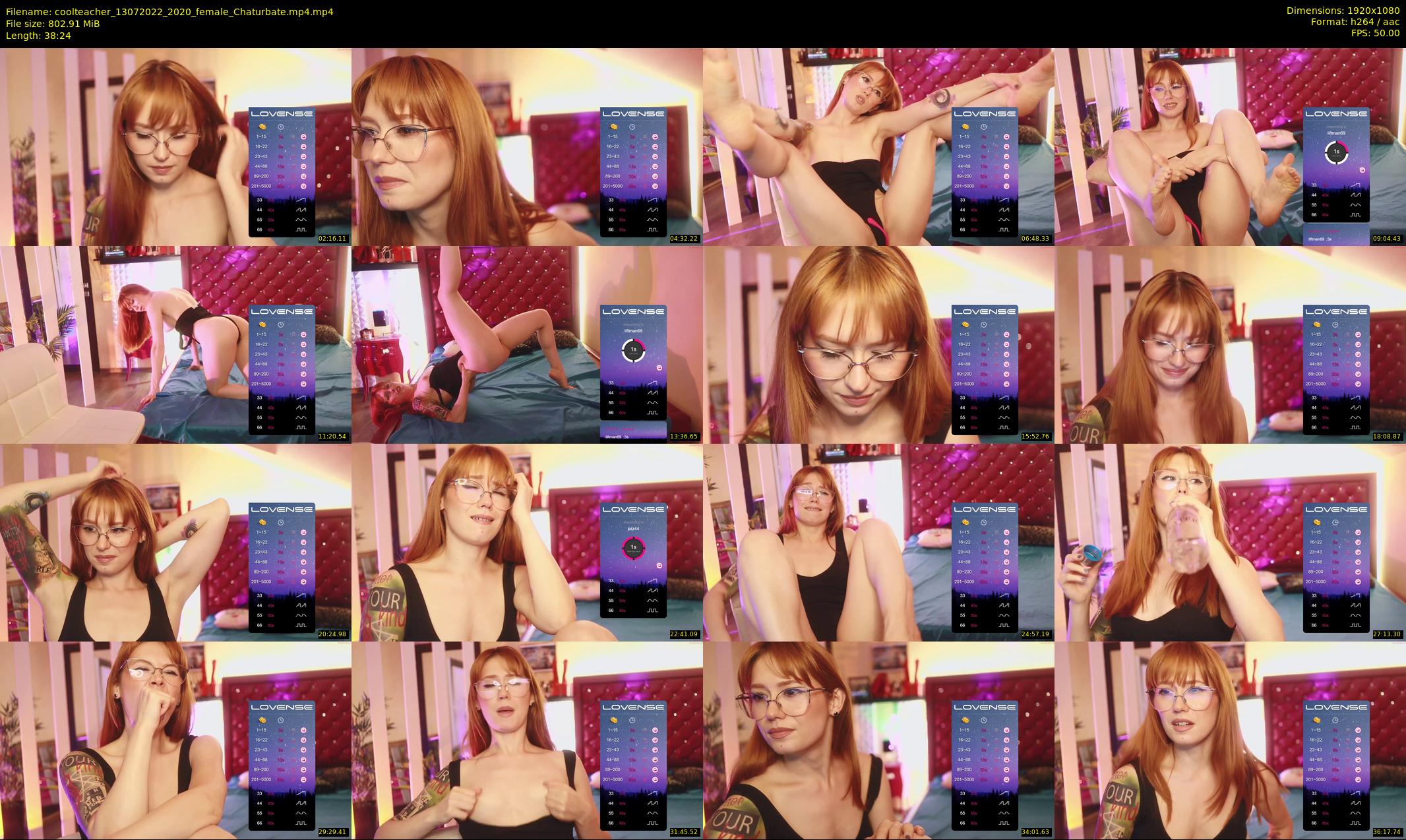 coolteacher — 39 minute Chaturbate female cam show recording, 1080p, Jul 13, 2022
