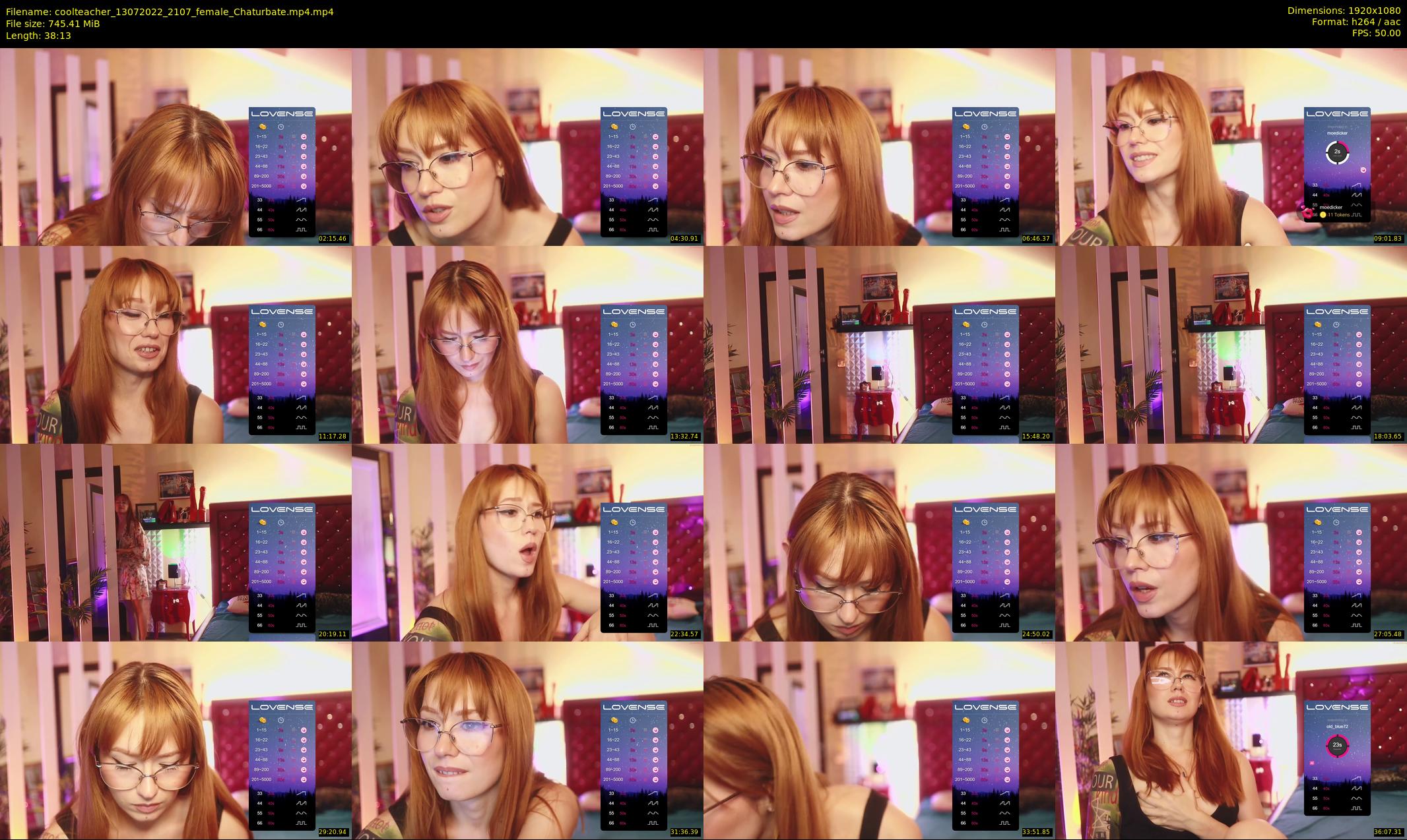 coolteacher — 39 minute Chaturbate female cam show recording, 1080p, Jul 13, 2022