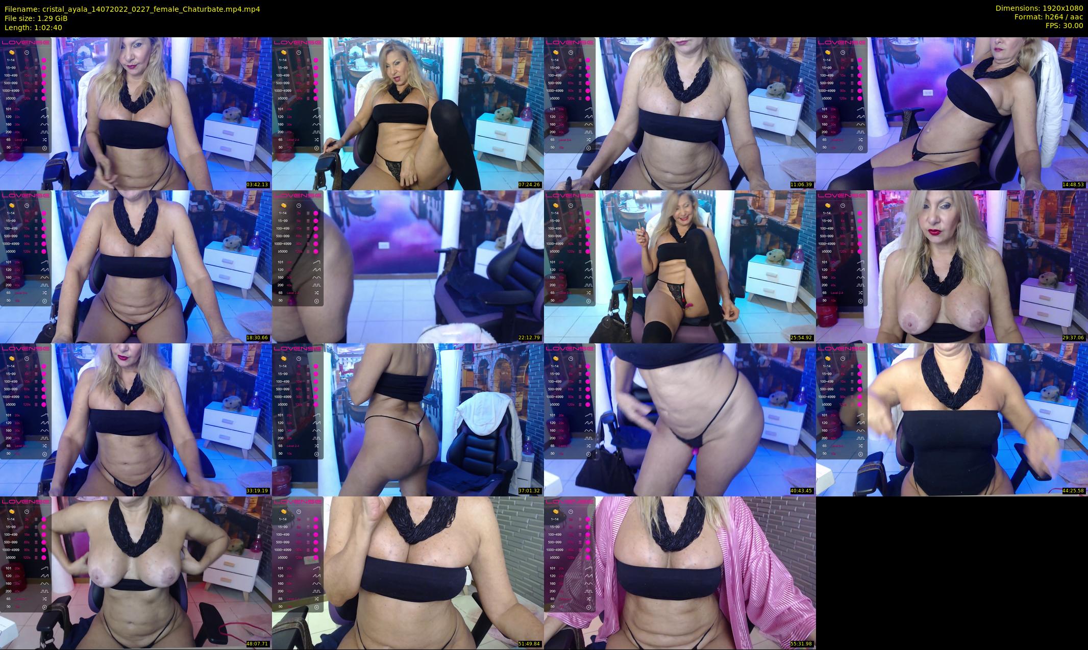 cristal_ayala — 63 minute Chaturbate female cam show recording, 1080p, Jul 14, 2022