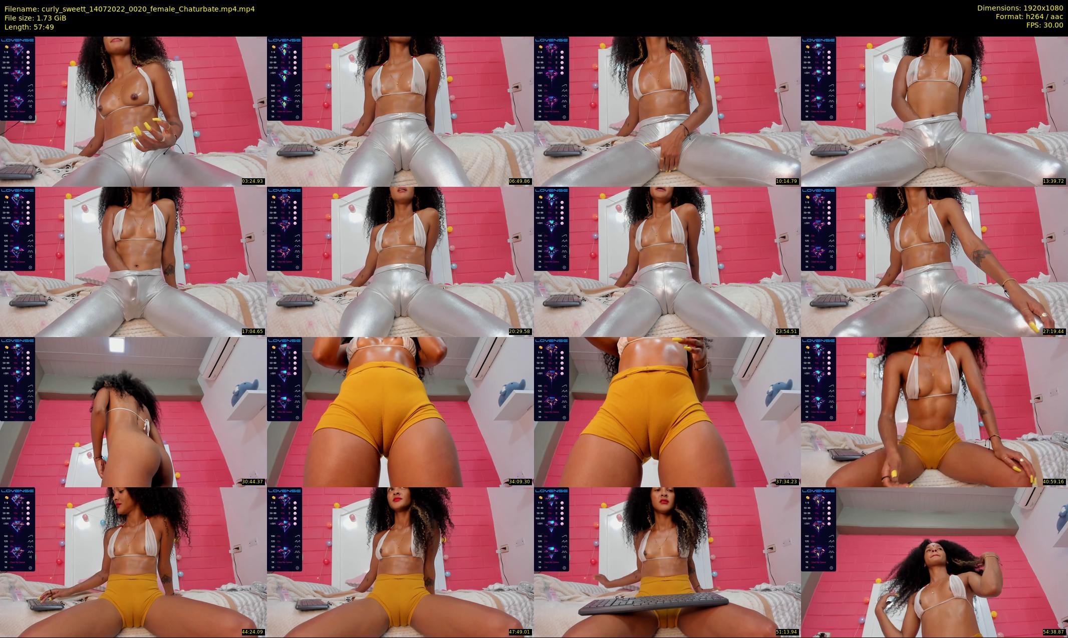 curly_sweett — 58 minute Chaturbate female cam show recording, 1080p, Jul 14, 2022
