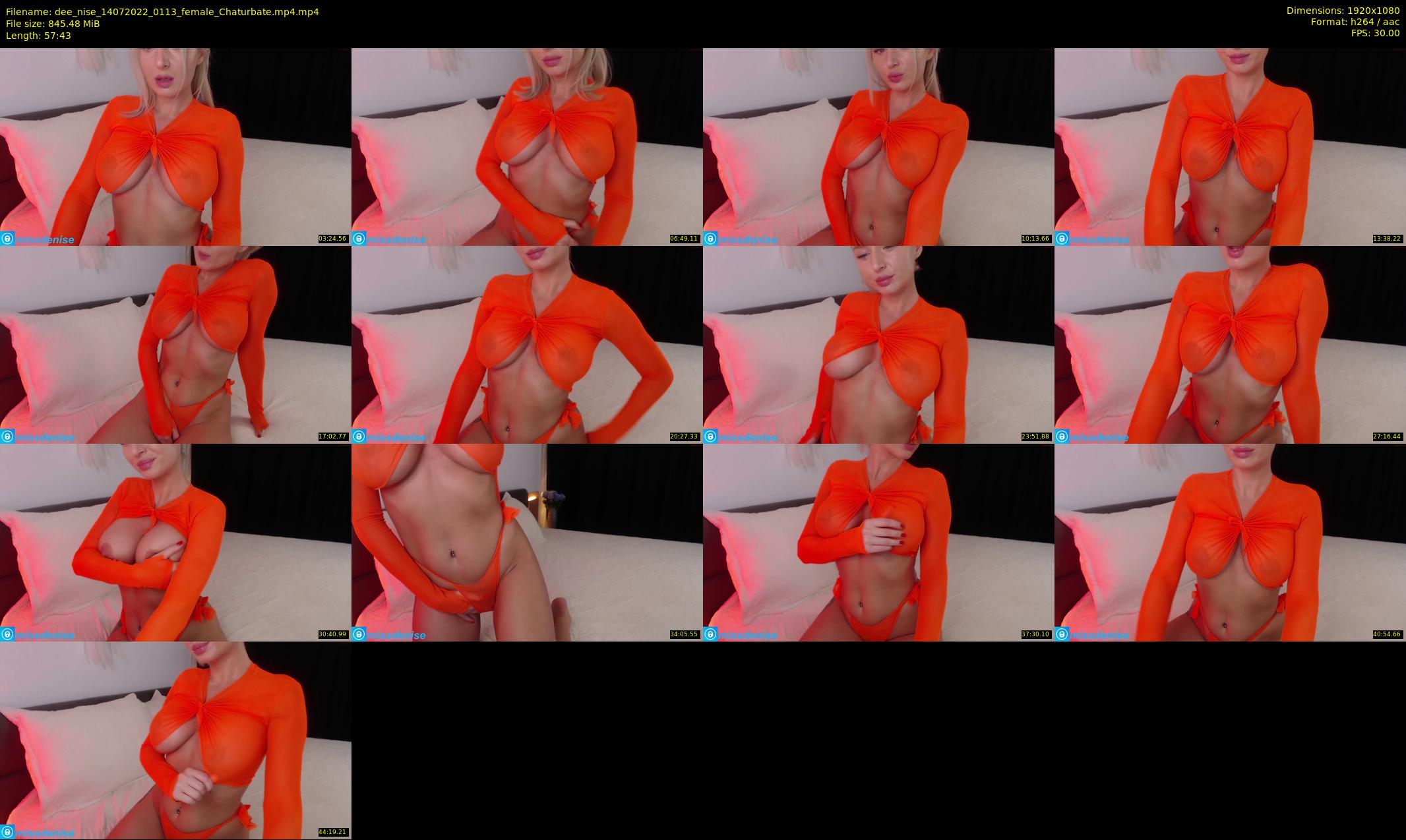 dee_nise — 58 minute Chaturbate female cam show recording, 1080p, Jul 14, 2022