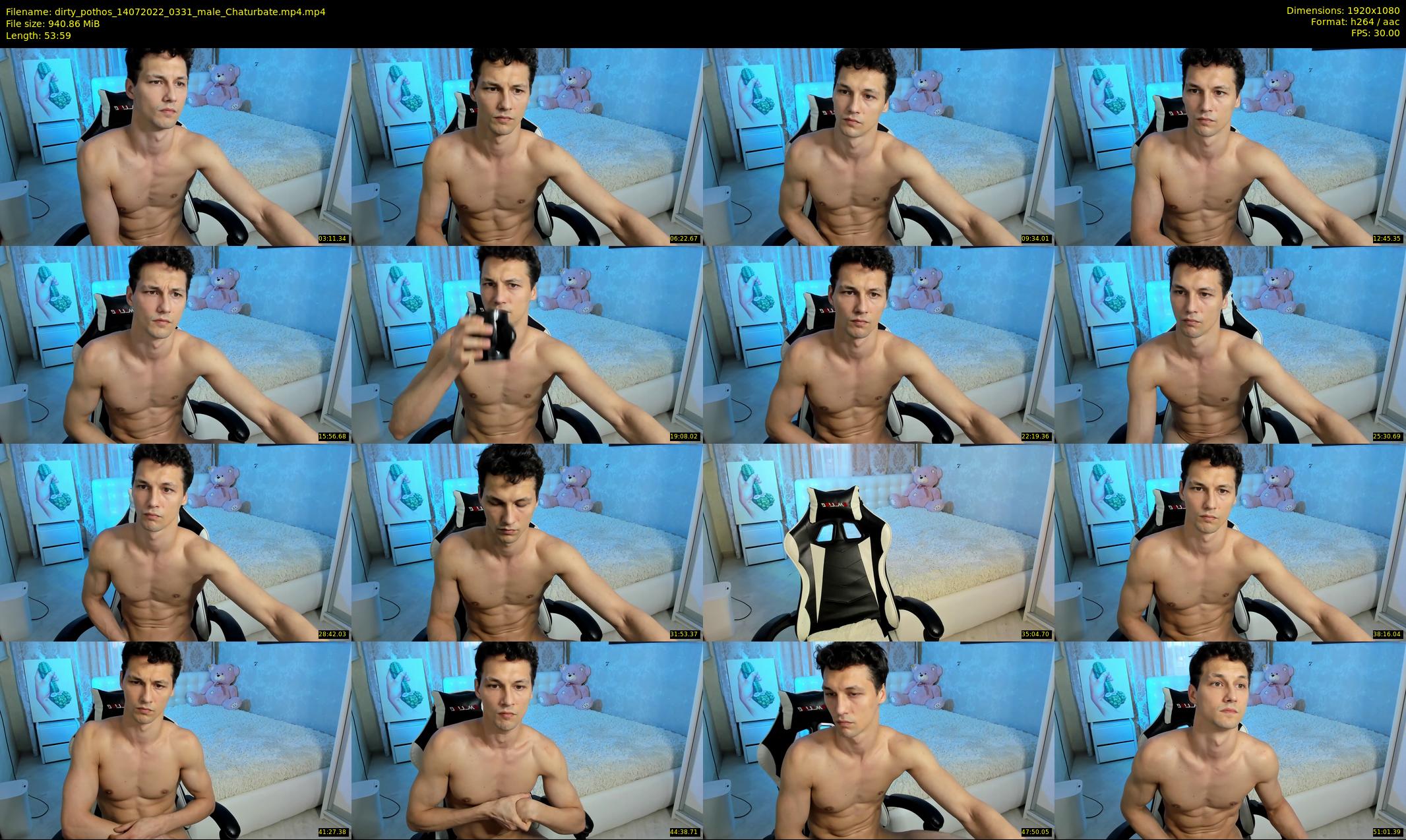 dirty_pothos — 54 minute Chaturbate male cam show recording, 1080p, Jul 14, 2022