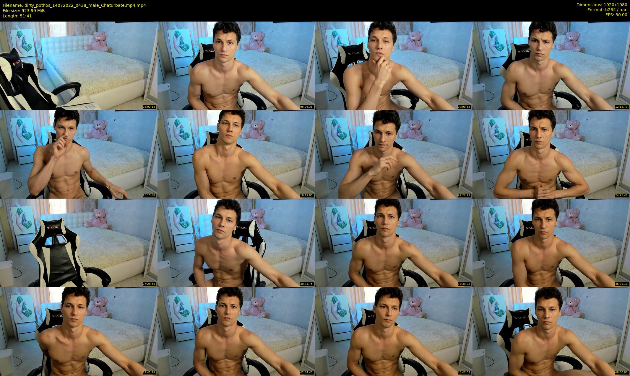 dirty_pothos — 52 minute Chaturbate male cam show recording, 1080p, Jul 14, 2022
